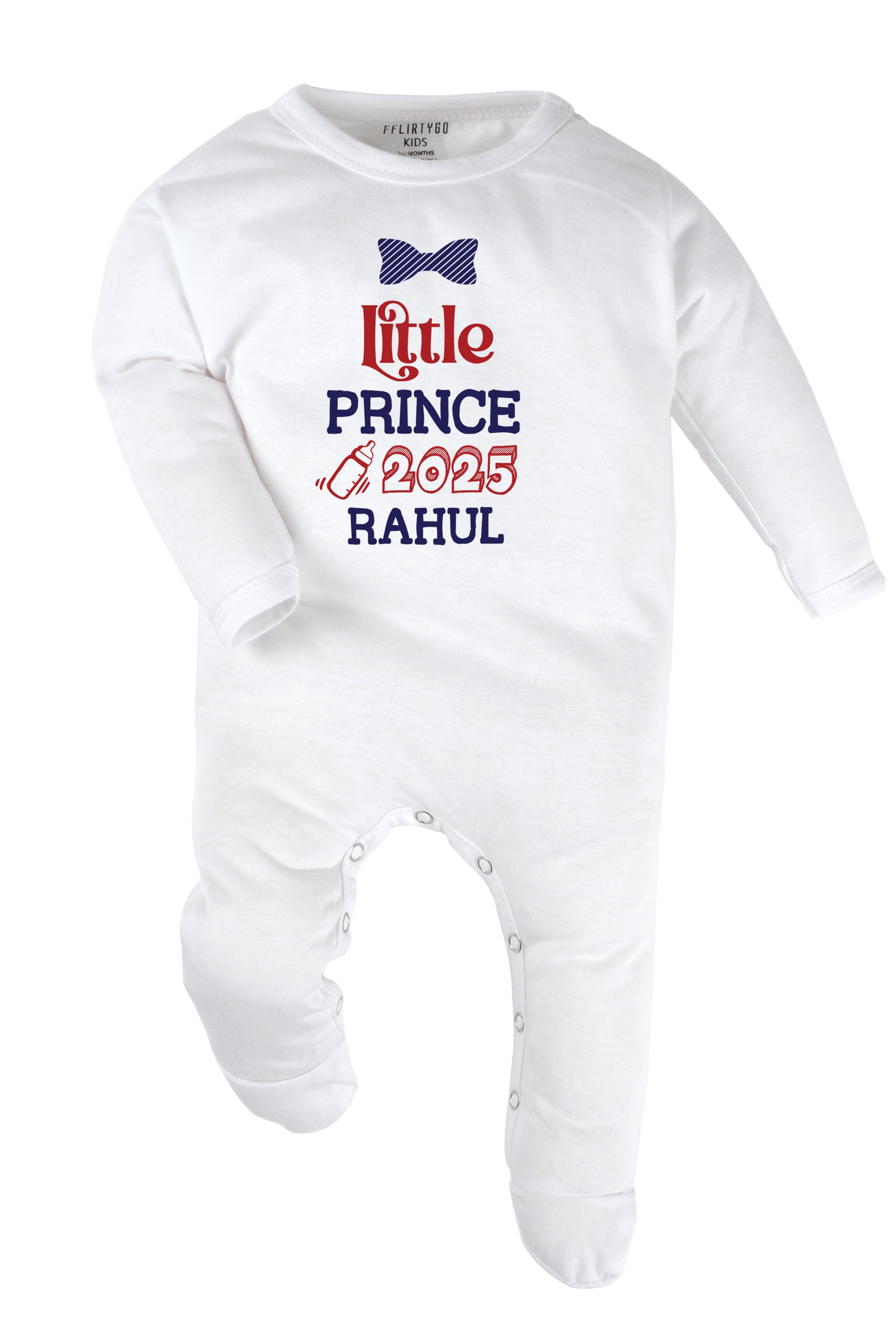 Little Prince 2025 Baby Romper | Onesies w/ Custom Name