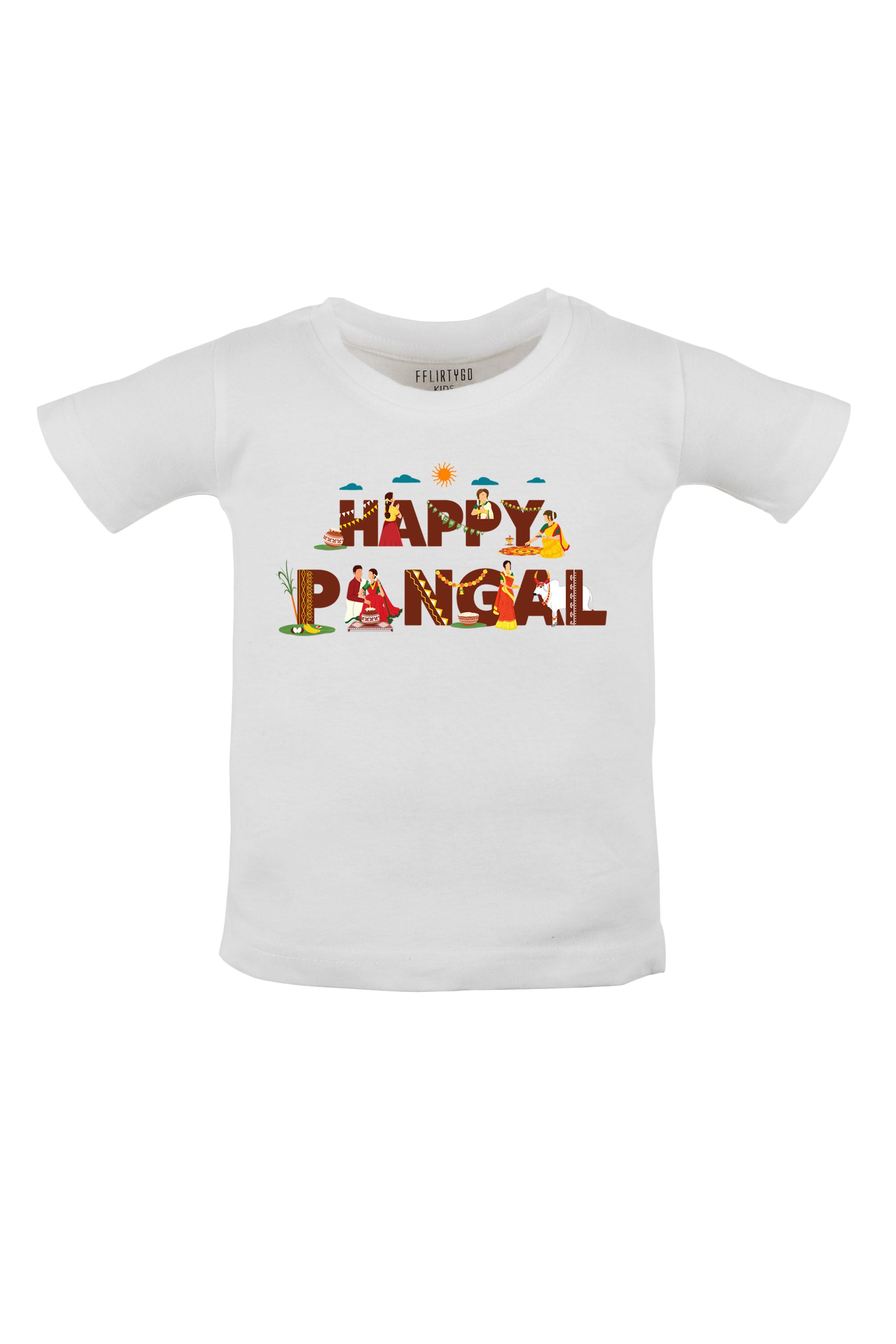 Happy pongal Rituals Kids T Shirt