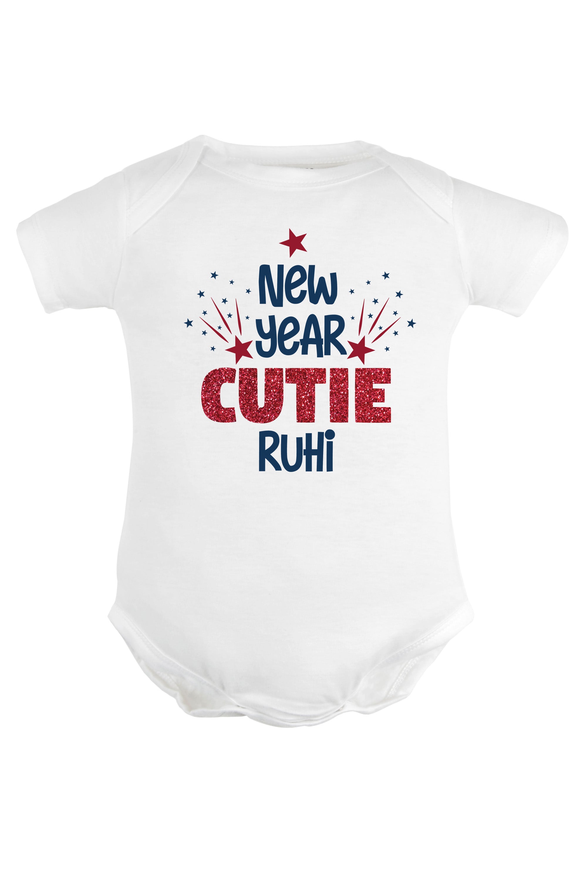 New Year Cutie Baby Romper | Onesies w/ Custom Name