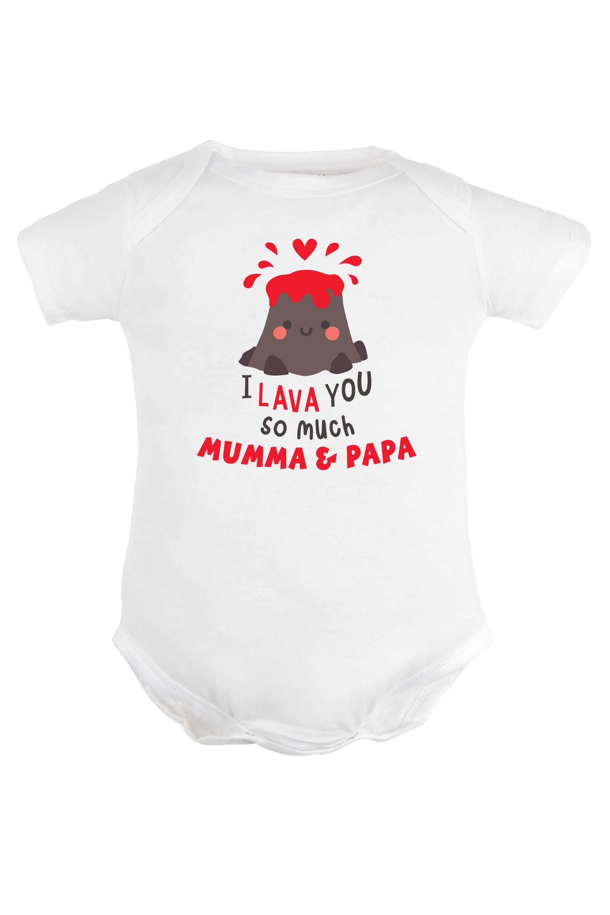 I Lava You So Much Baby Romper | Onesies