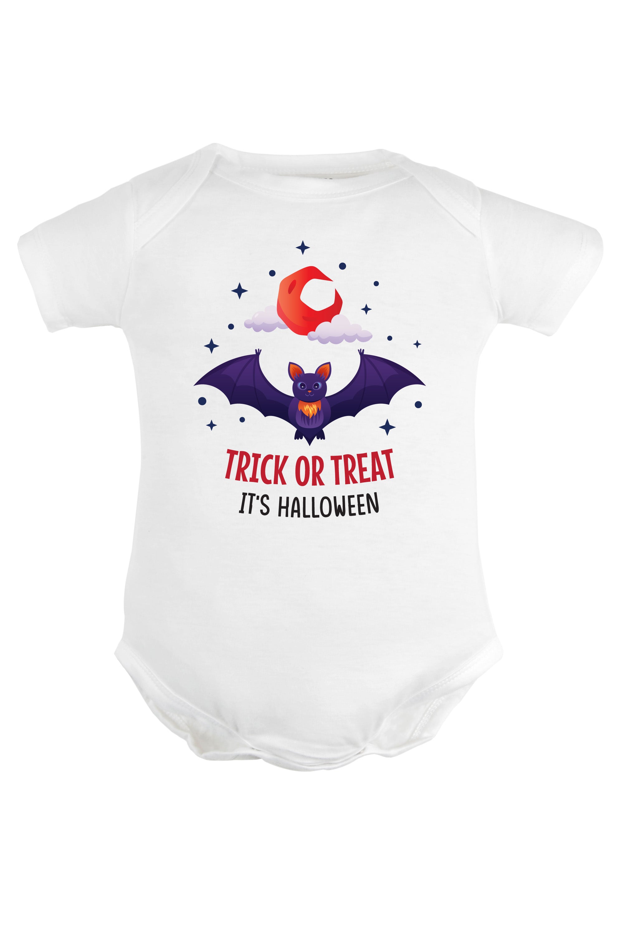 Trick Or Treat It's Halloween Baby Romper | Onesies