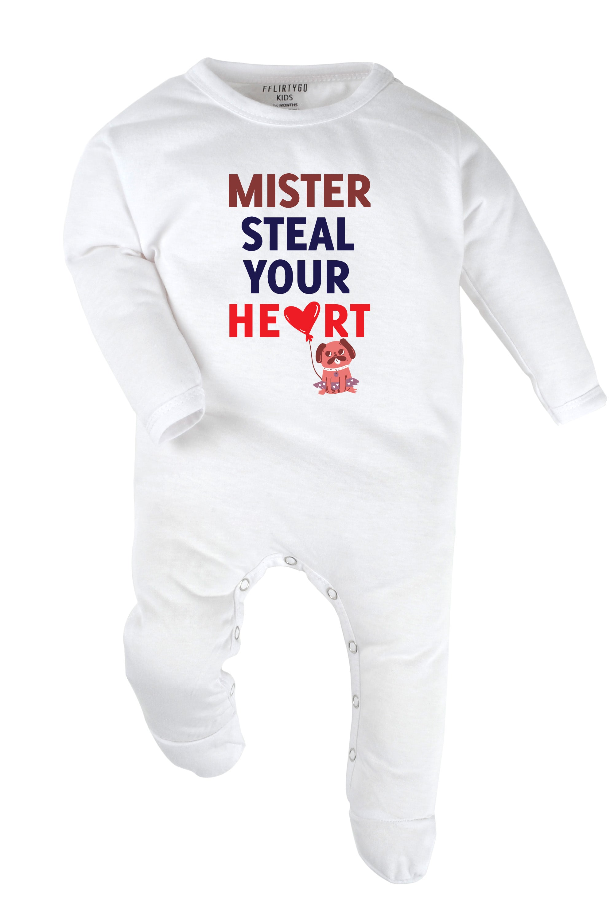 Mister Steal your heart Baby Romper | Onesies