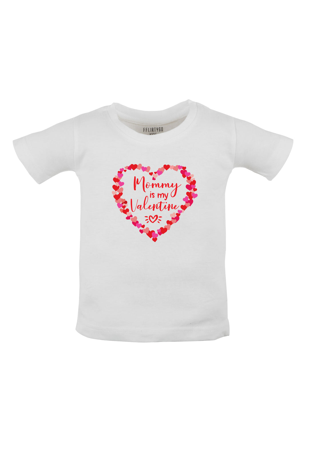 Mommy Is My Valentine Kids T Shirt