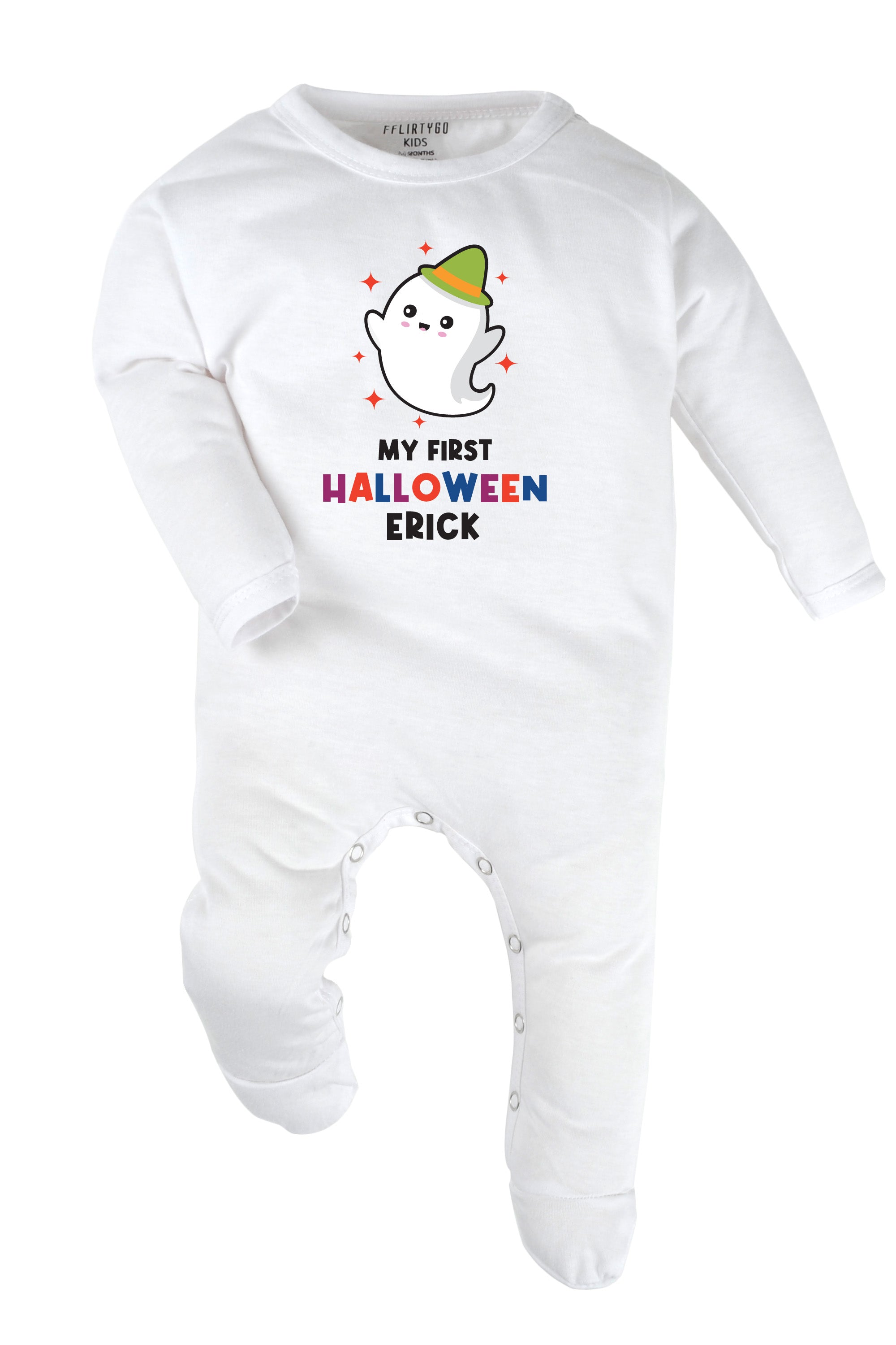 My First Halloween Baby Romper | Onesies w/ Custom Name