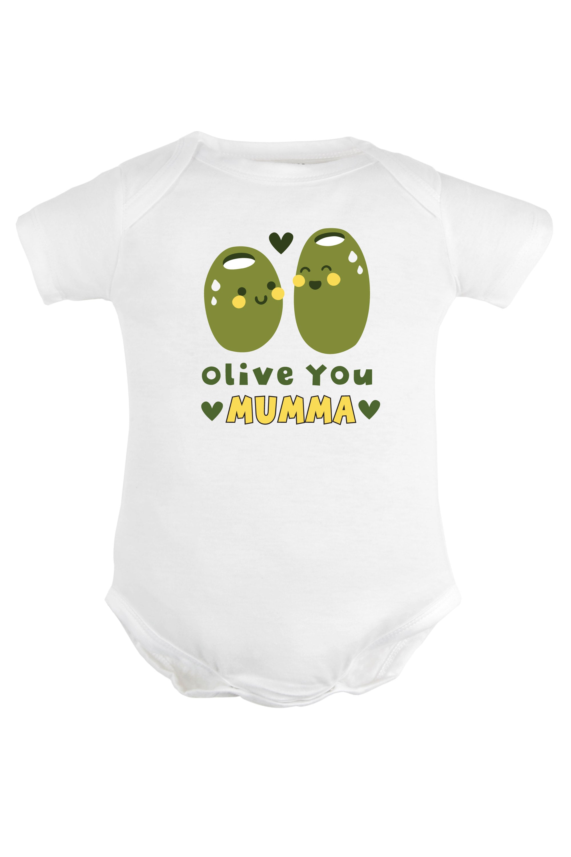 Olive You Mumma Baby Romper | Onesies