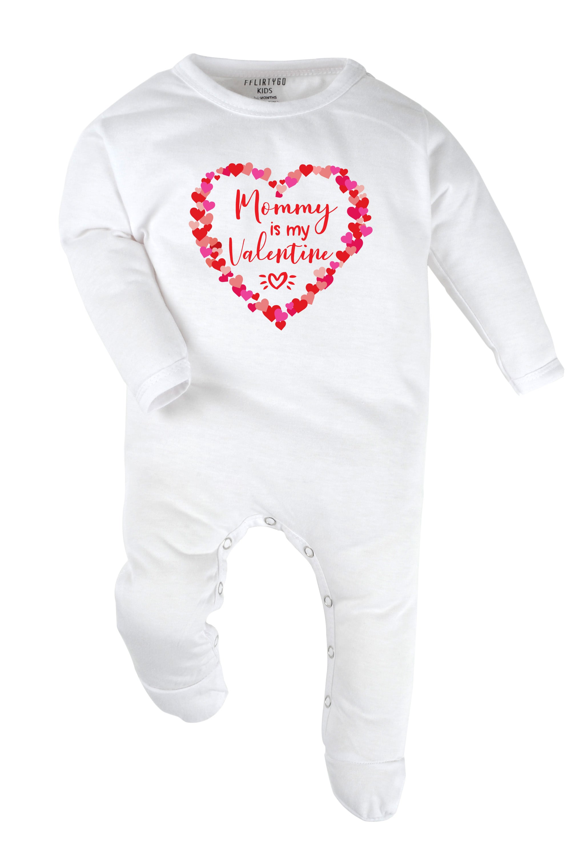 Mommy Is My Valentine Baby Romper | Onesies