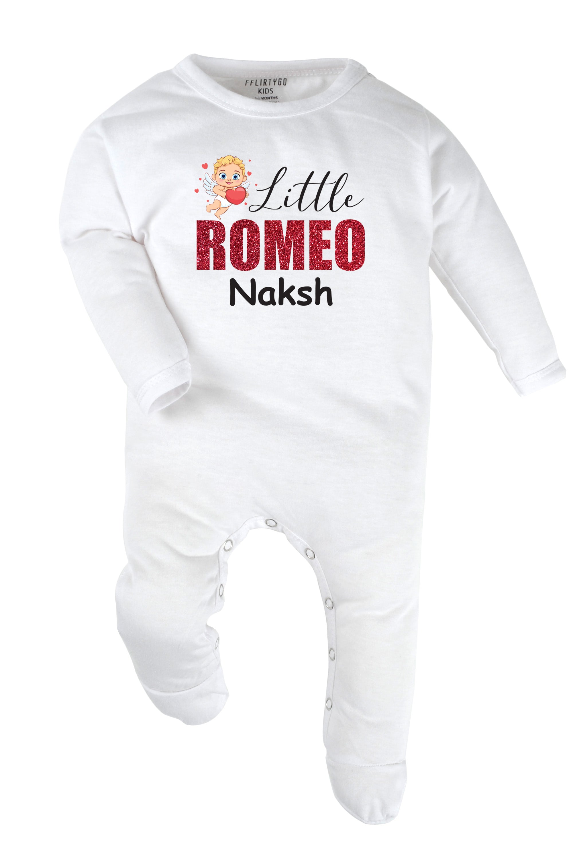 Little Romeo Baby Romper | Onesies w/ Custom Name