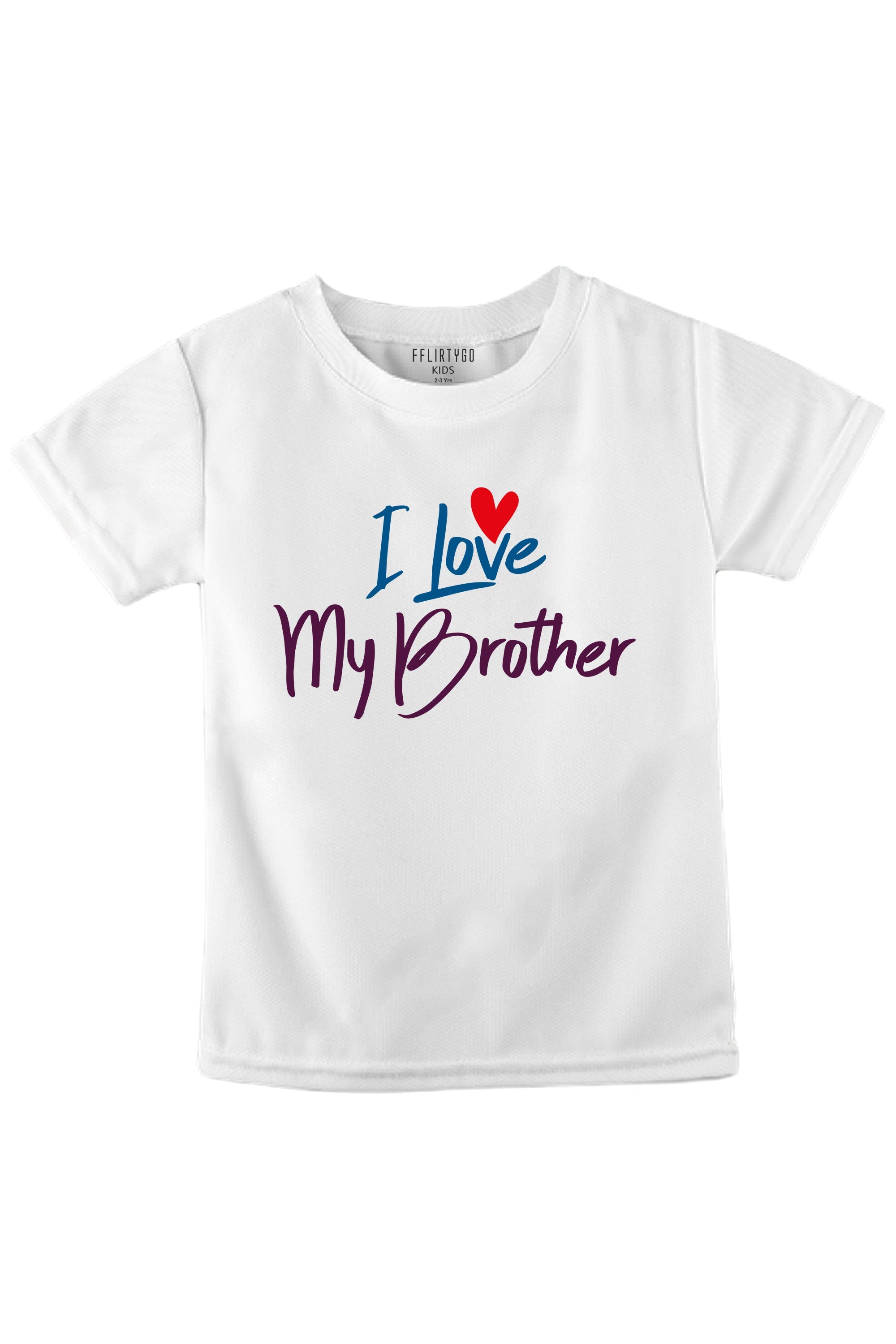 I Love My Brother KIDS T SHIRT