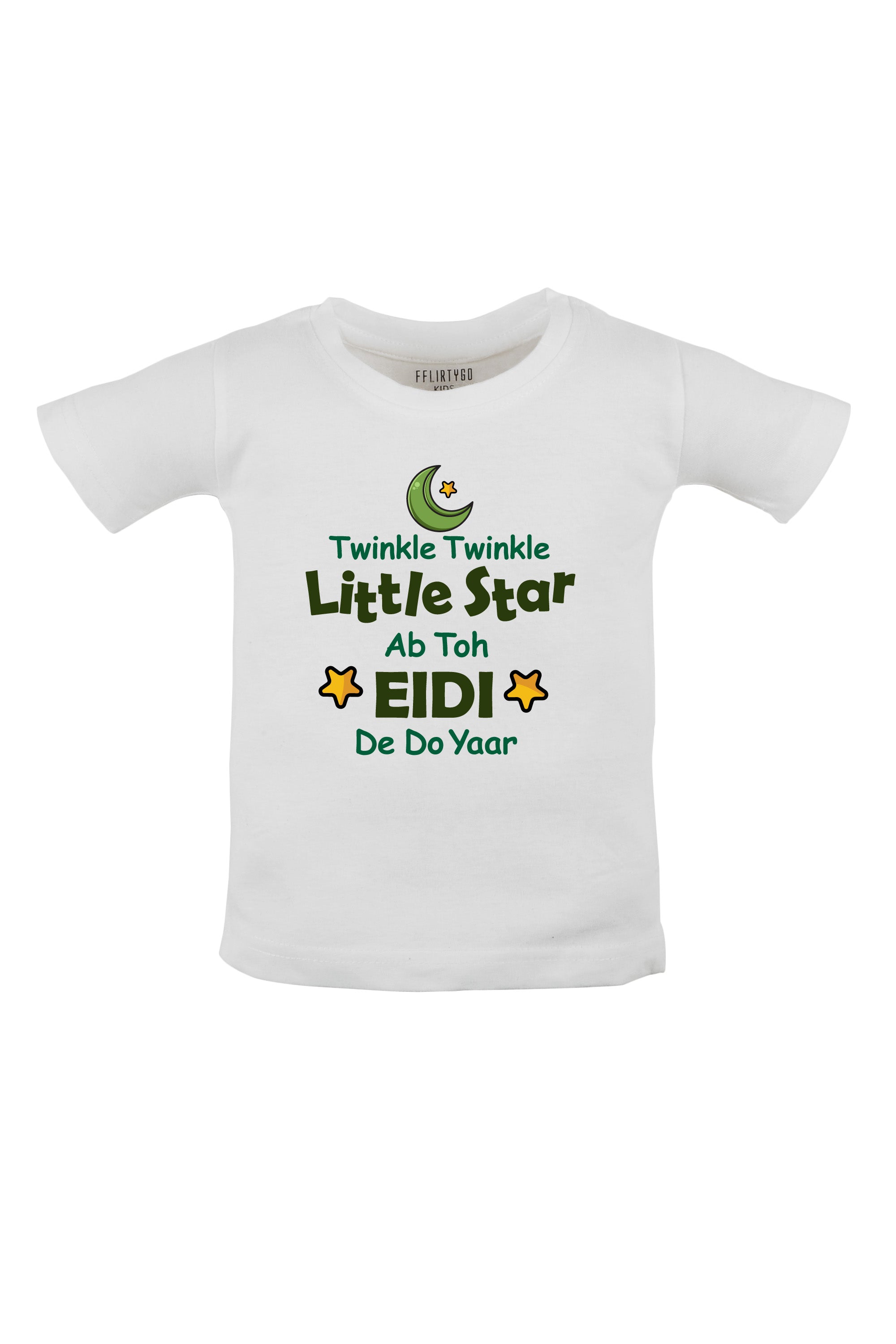 Twinkle Twinkle Little Star - Ab Toh Eidi De Do Yaar Kids T Shirt