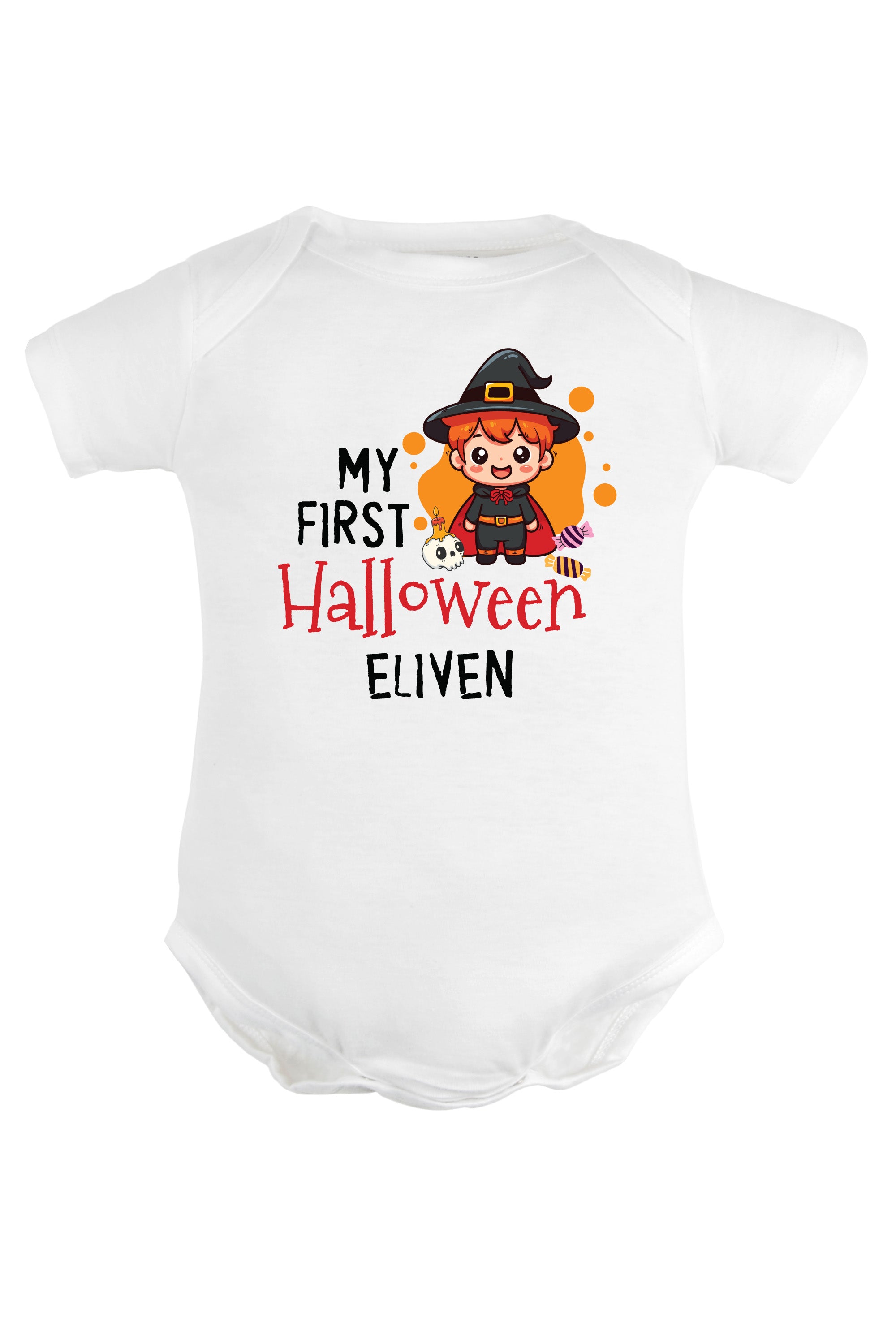 My First Halloween Baby Romper | Onesies w/ Custom Name