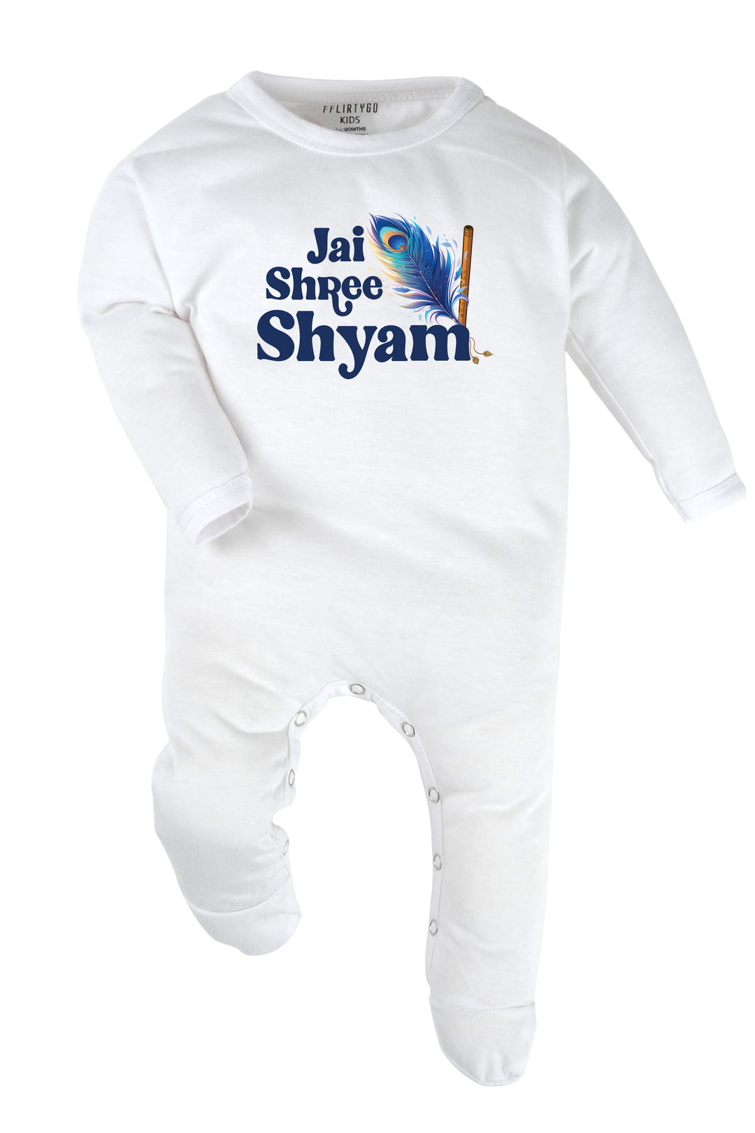 Jai Shree Shyam Baby Romper | Onesies