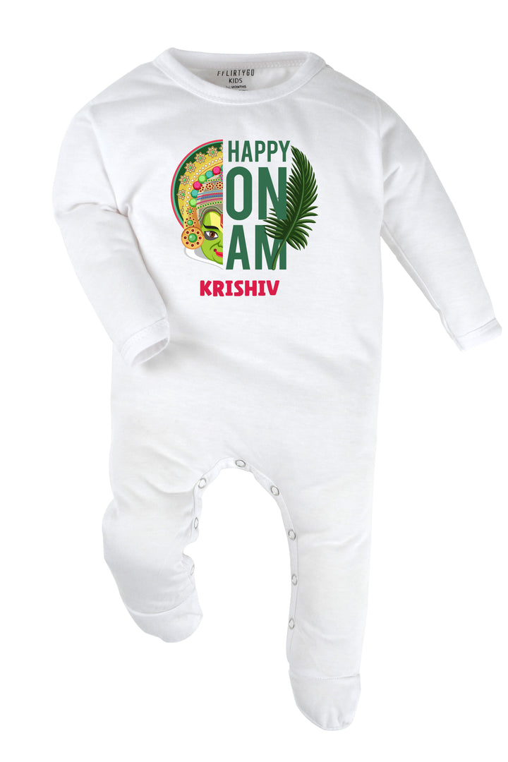 Happy Onam Baby Romper | Onesies w/ Custom Name