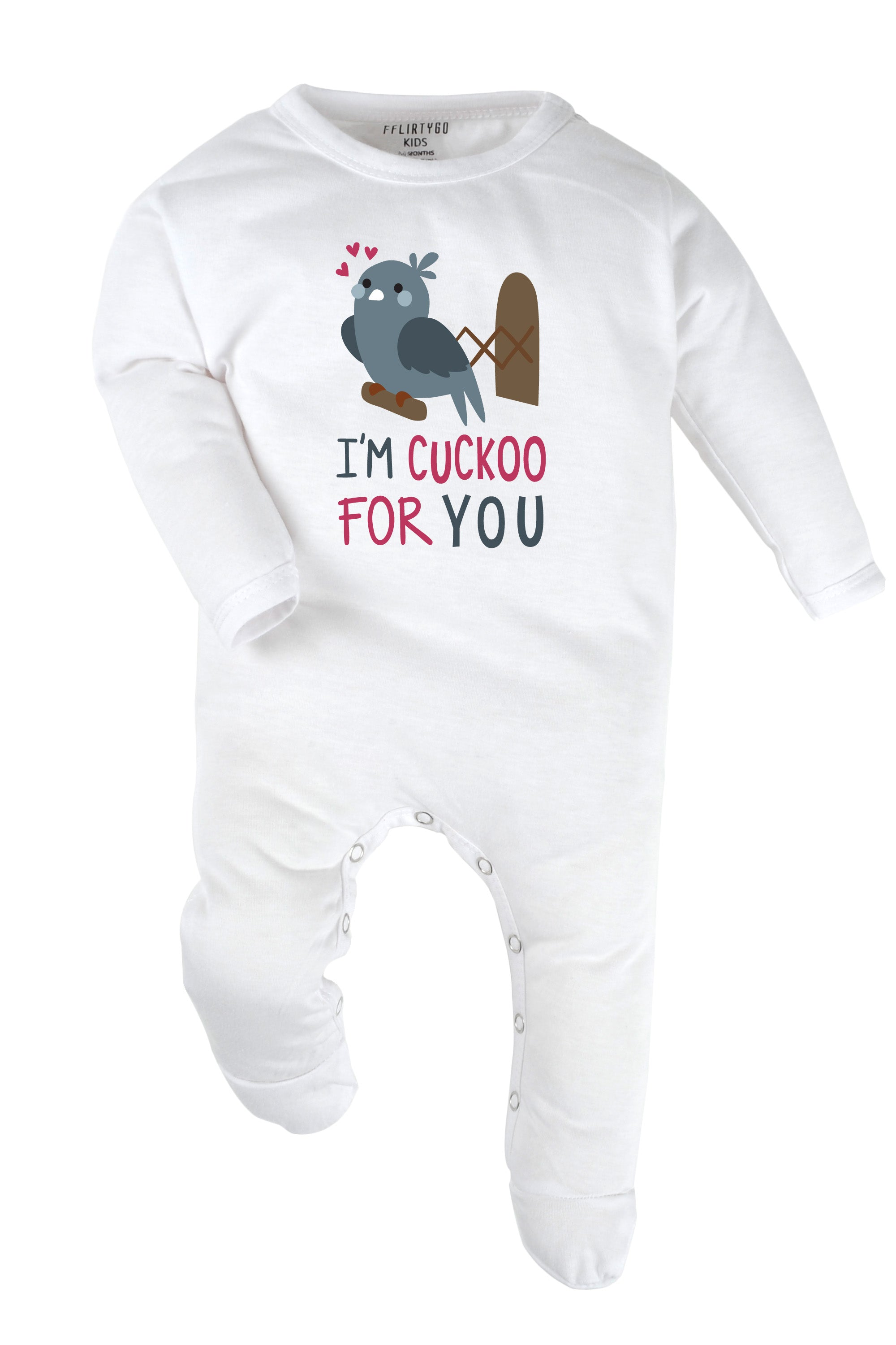 I'm Cuckoo For You Baby Romper | Onesies