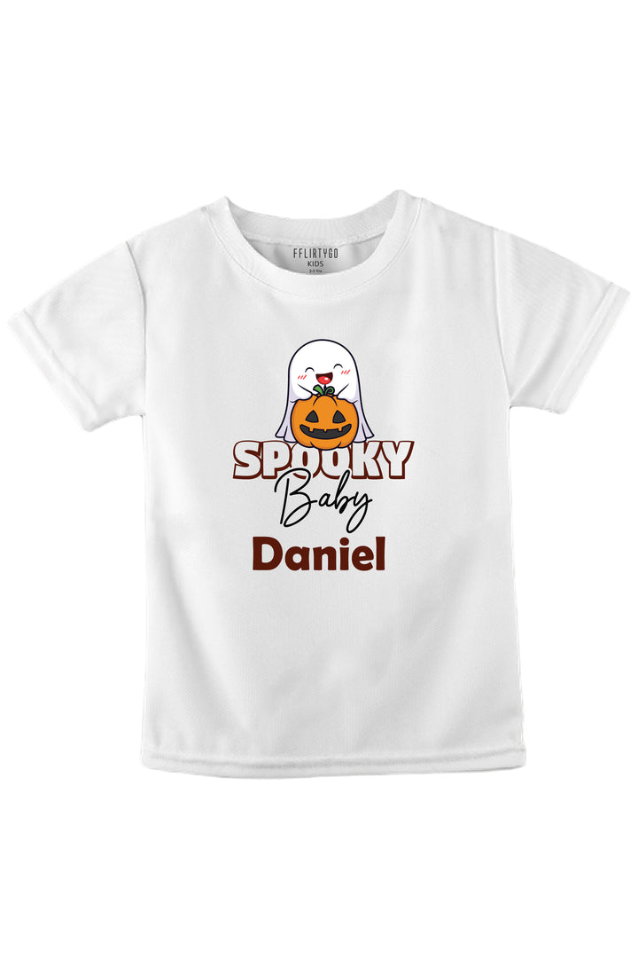 Spooky Baby Kids T Shirt w/ Custom Name