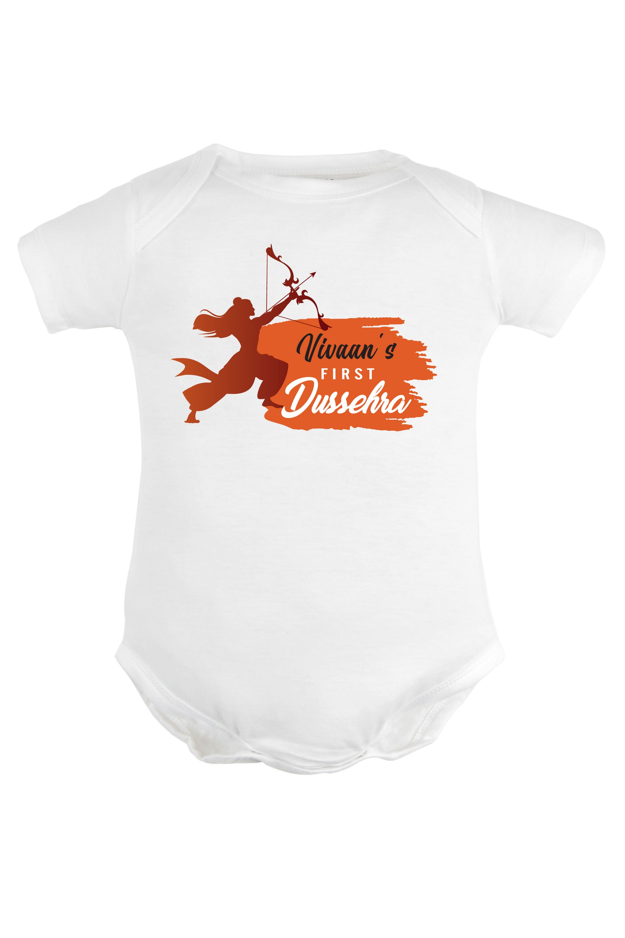 My First Dussehra Baby Romper | Onesies w/ Custom Name