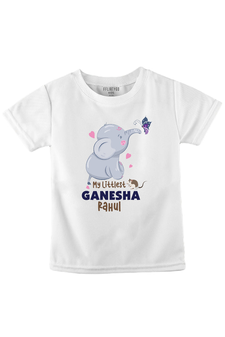 My littlest Ganesha Kids T Shirt w/ Custom Name