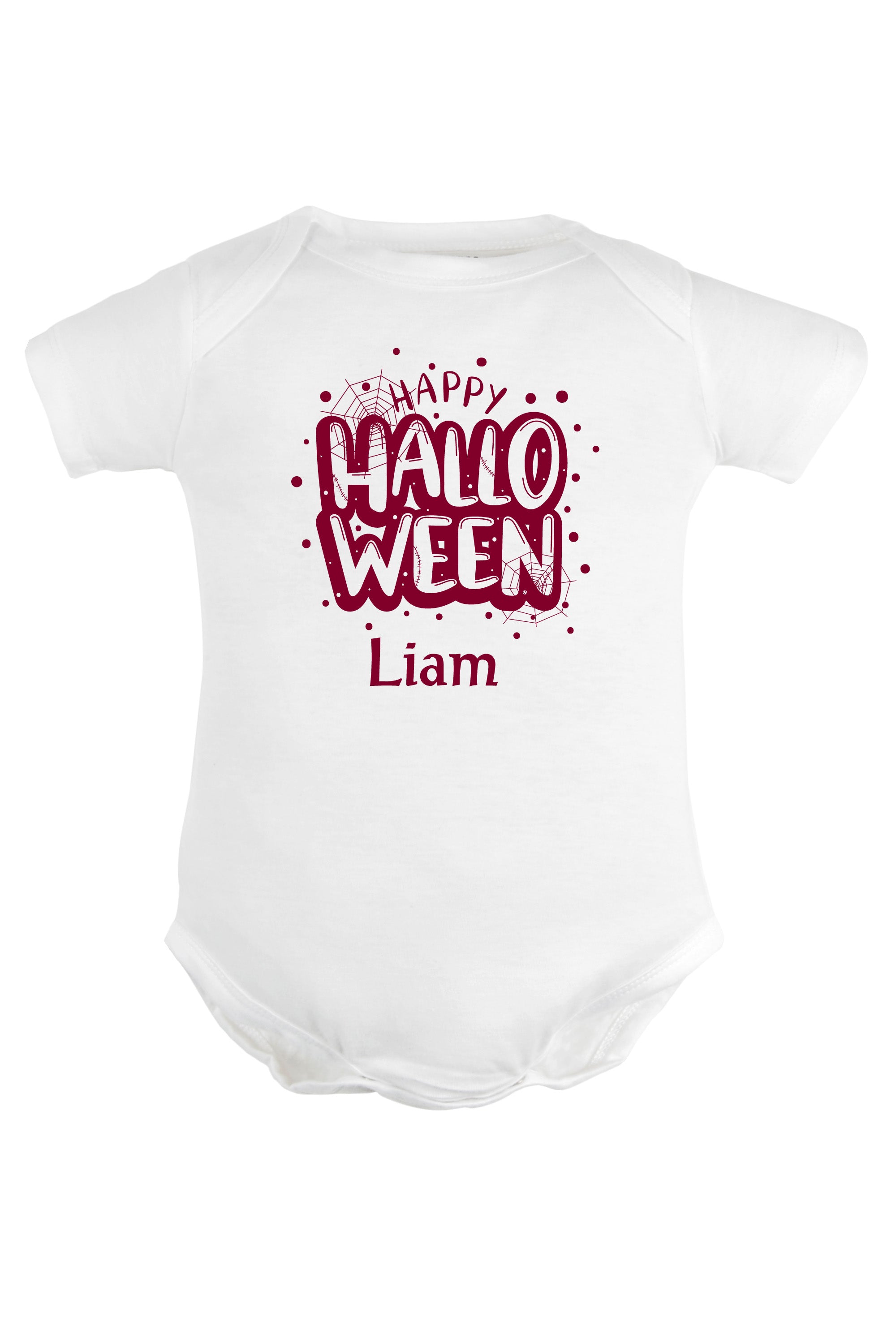 Happy Halloween Baby Romper | Onesies w/ Custom Name