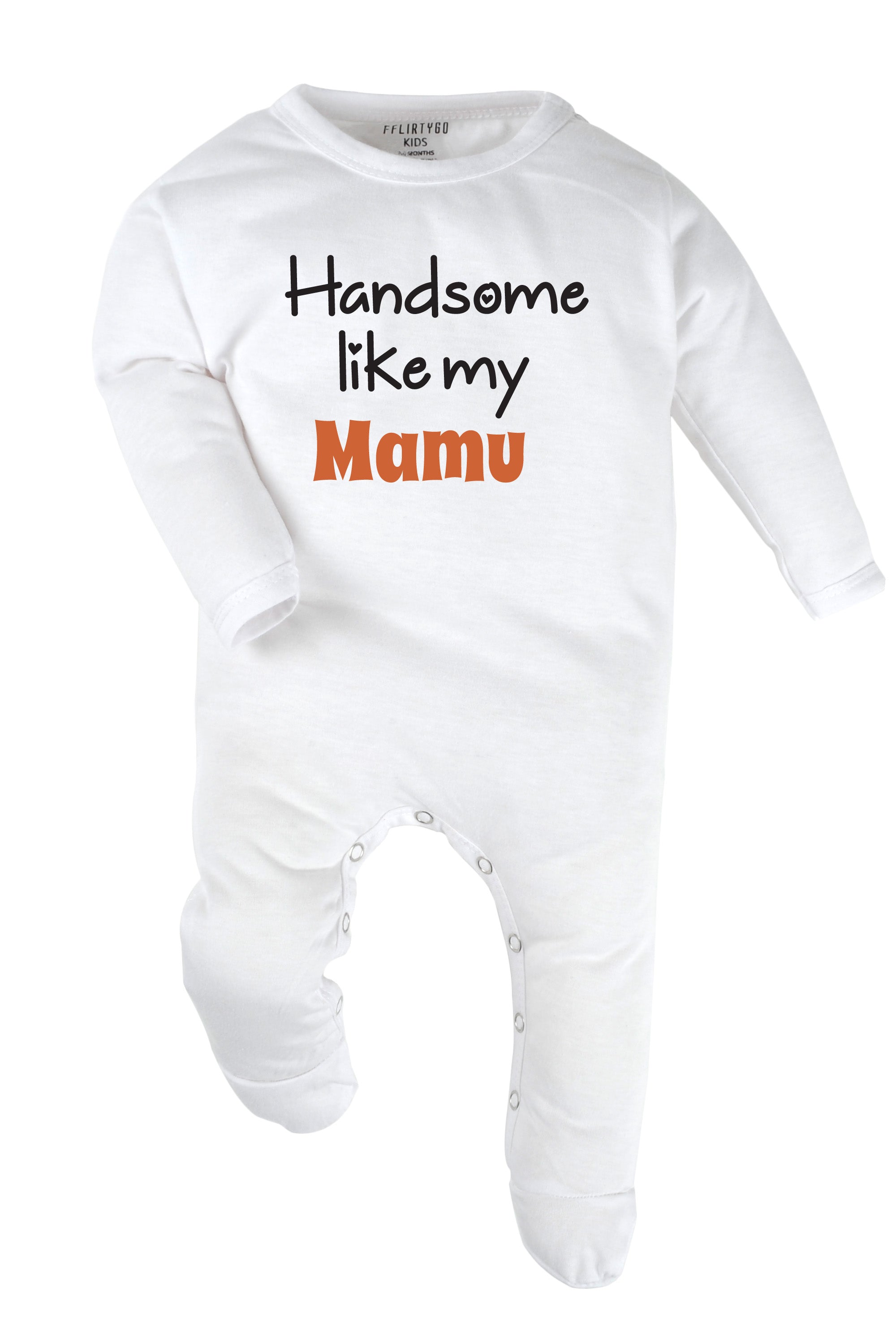 Handsome Like My Mamu Baby Romper | Onesies