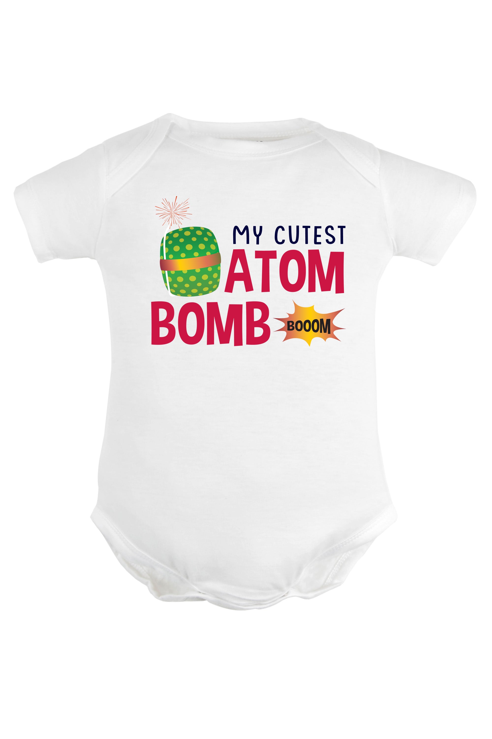 My Cutest Atom Bomb Baby Romper | Onesies