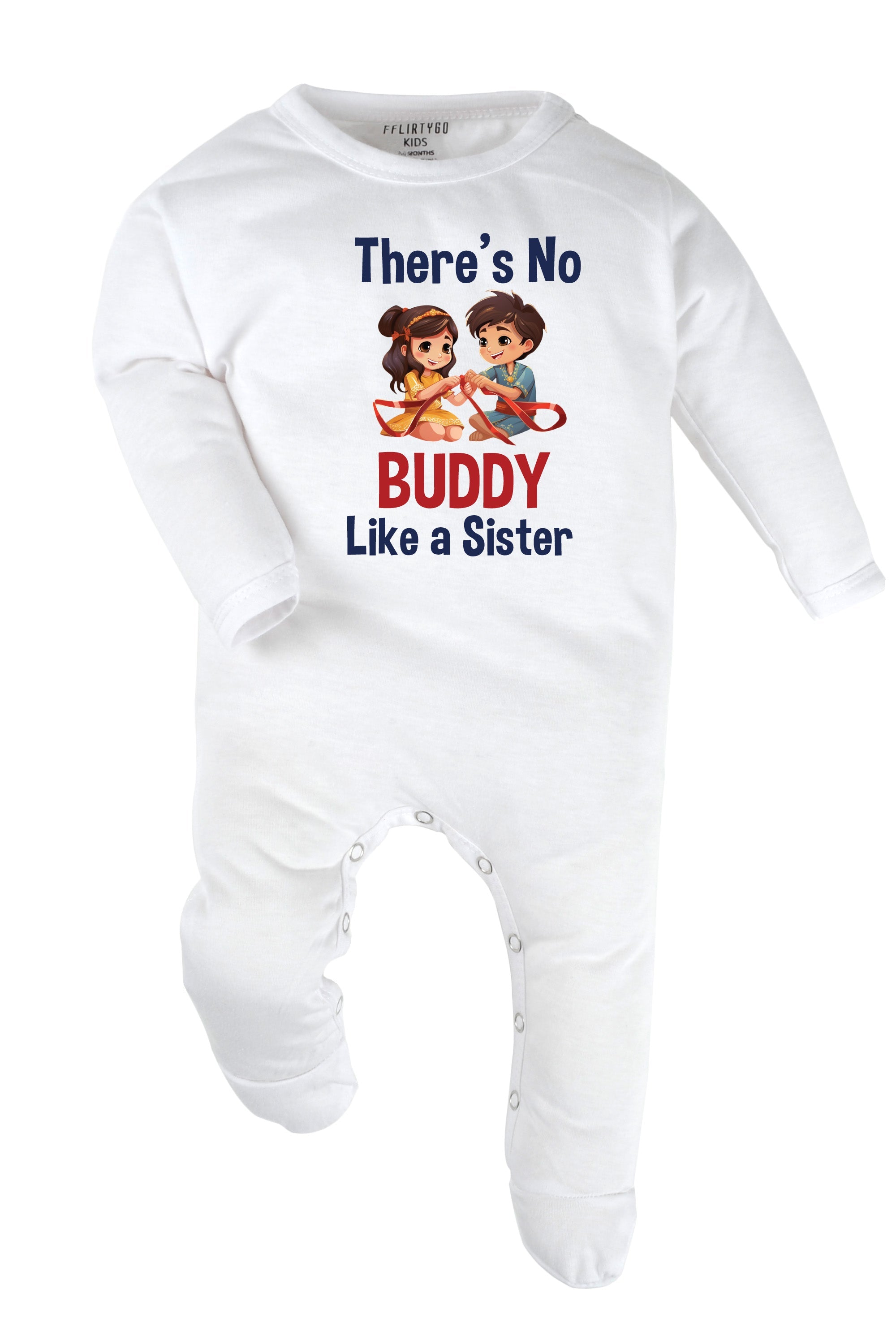 There's No Buddy Like a Sister Baby Romper | Onesies