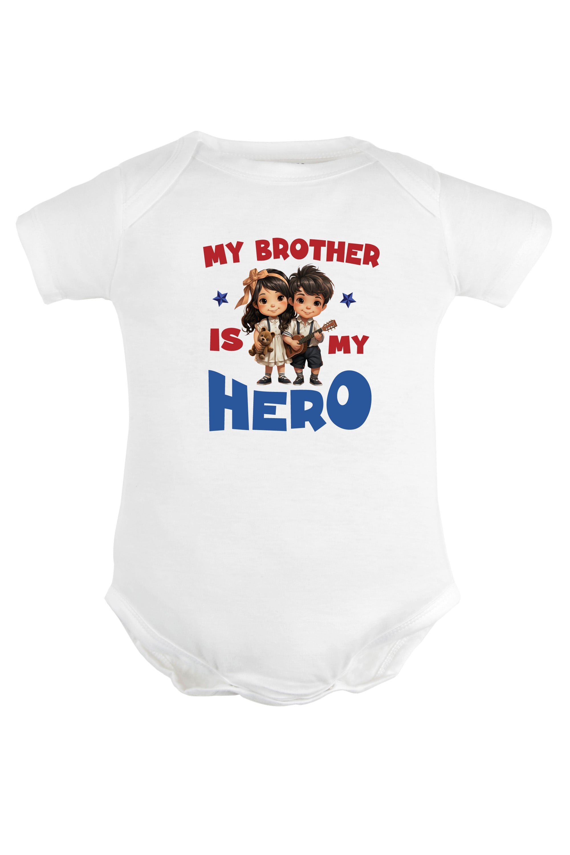 My Brother Is My Hero Baby Romper | Onesies