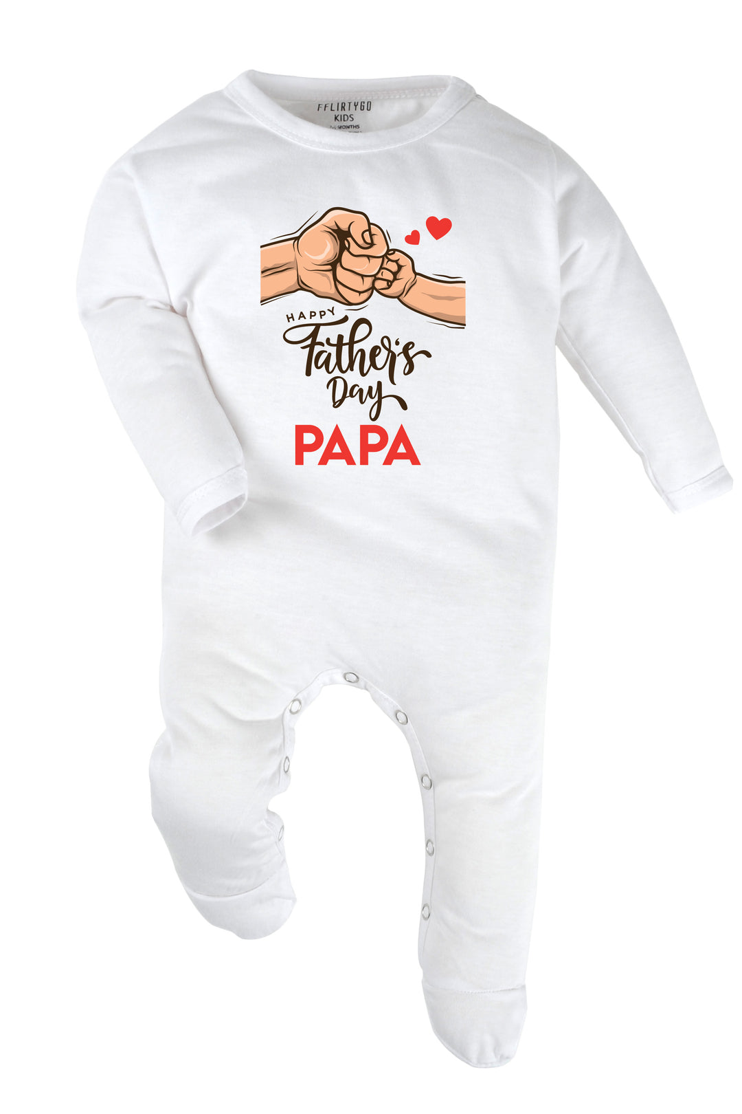 Happy Father's Day Papa Baby Romper | Onesies