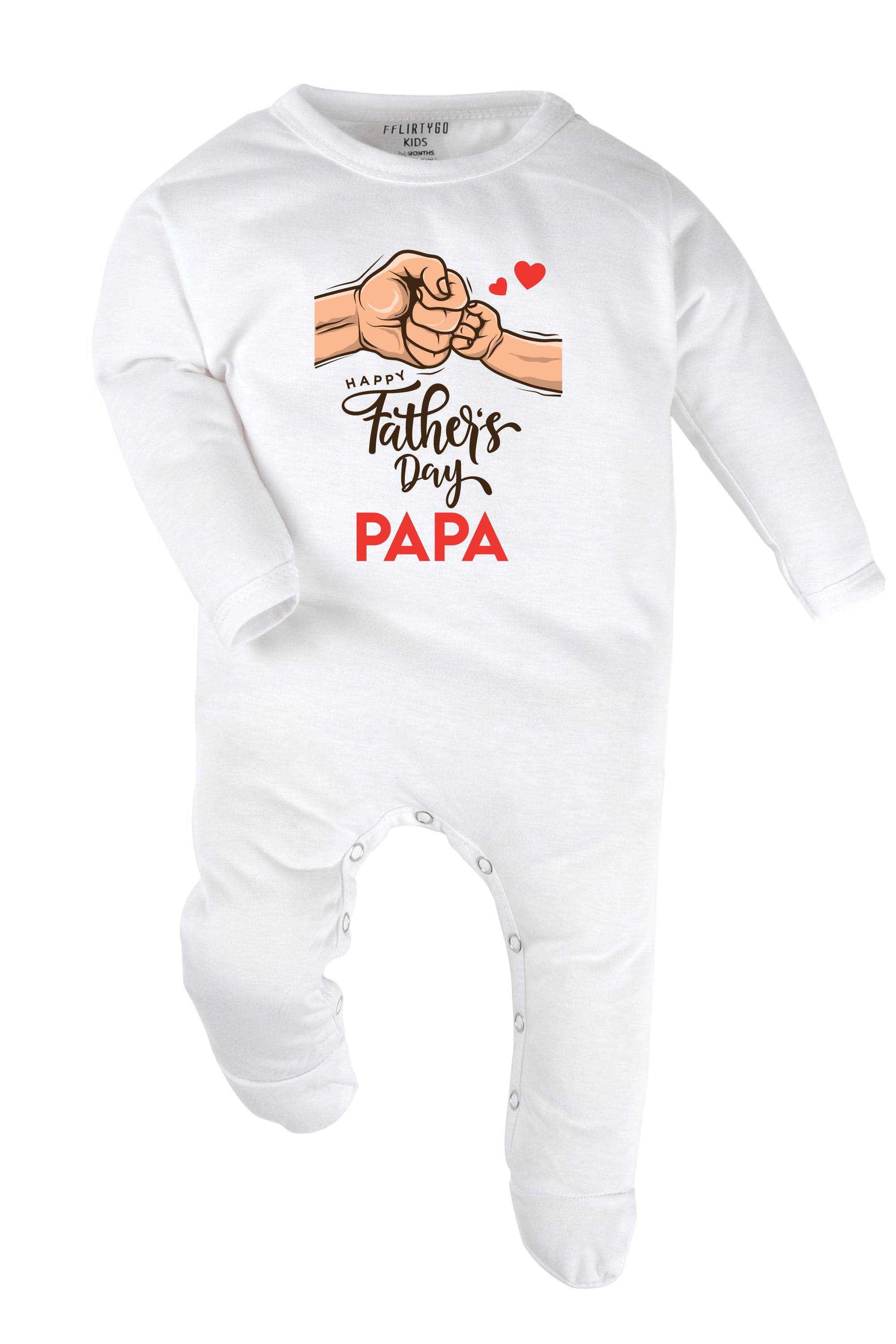 Happy Father's Day Papa Baby Romper | Onesies