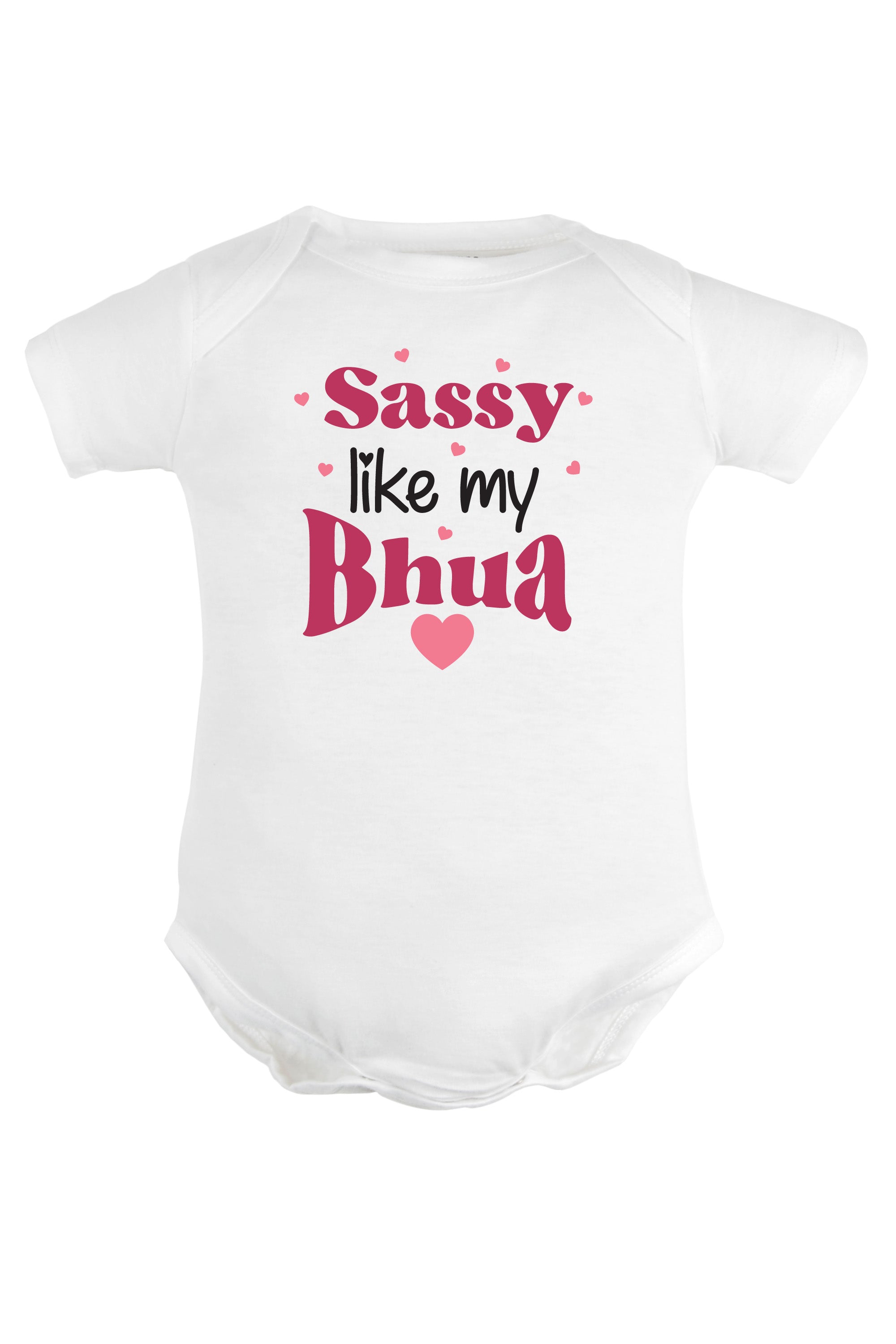 Sassy Like My Bhua Baby Romper | Onesies