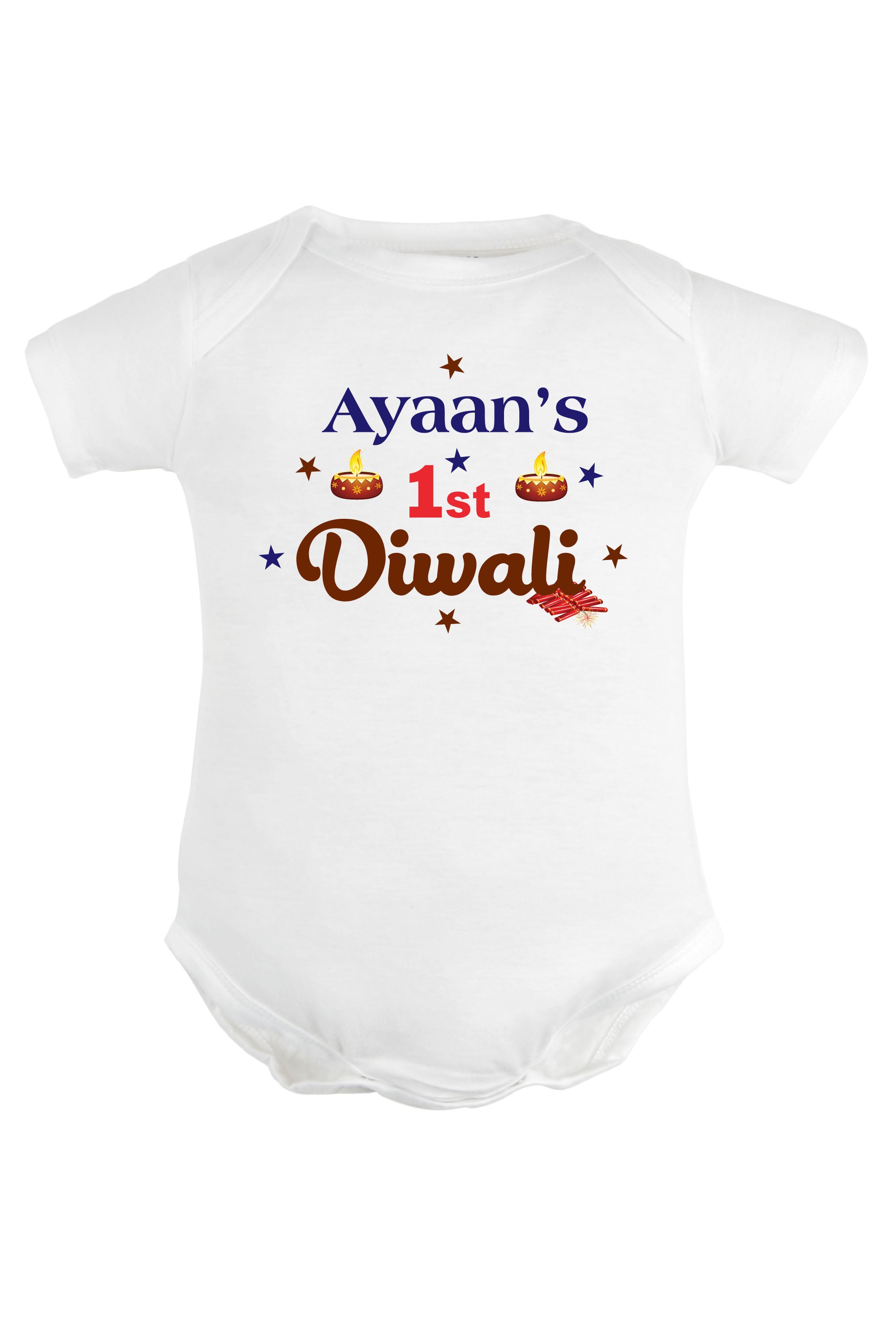 My 1st Diwali Baby Romper | Onesies w/ Custom Name