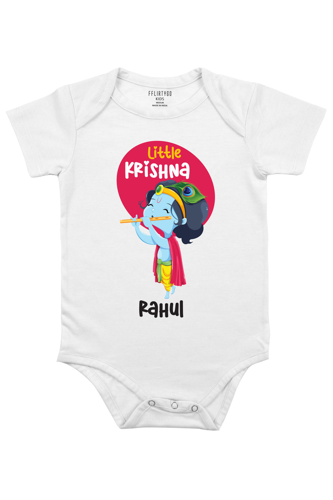 Little Krishna Baby Romper | Onesies w/ Custom Name