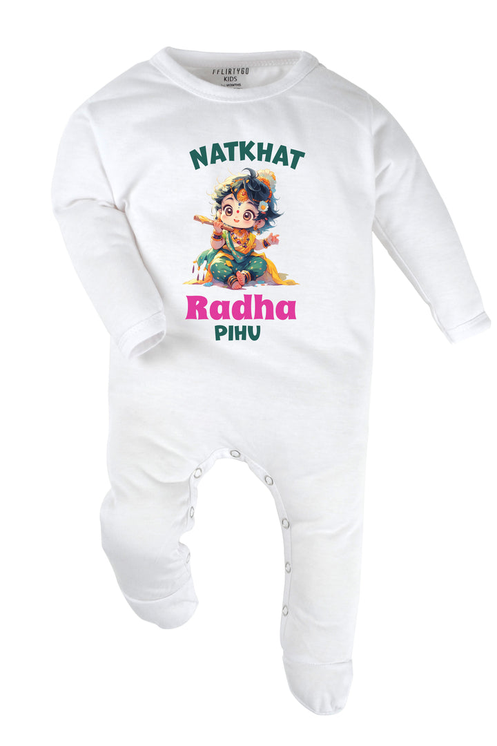 Natkhat Radha Baby Romper | Onesies w/ Custom Name