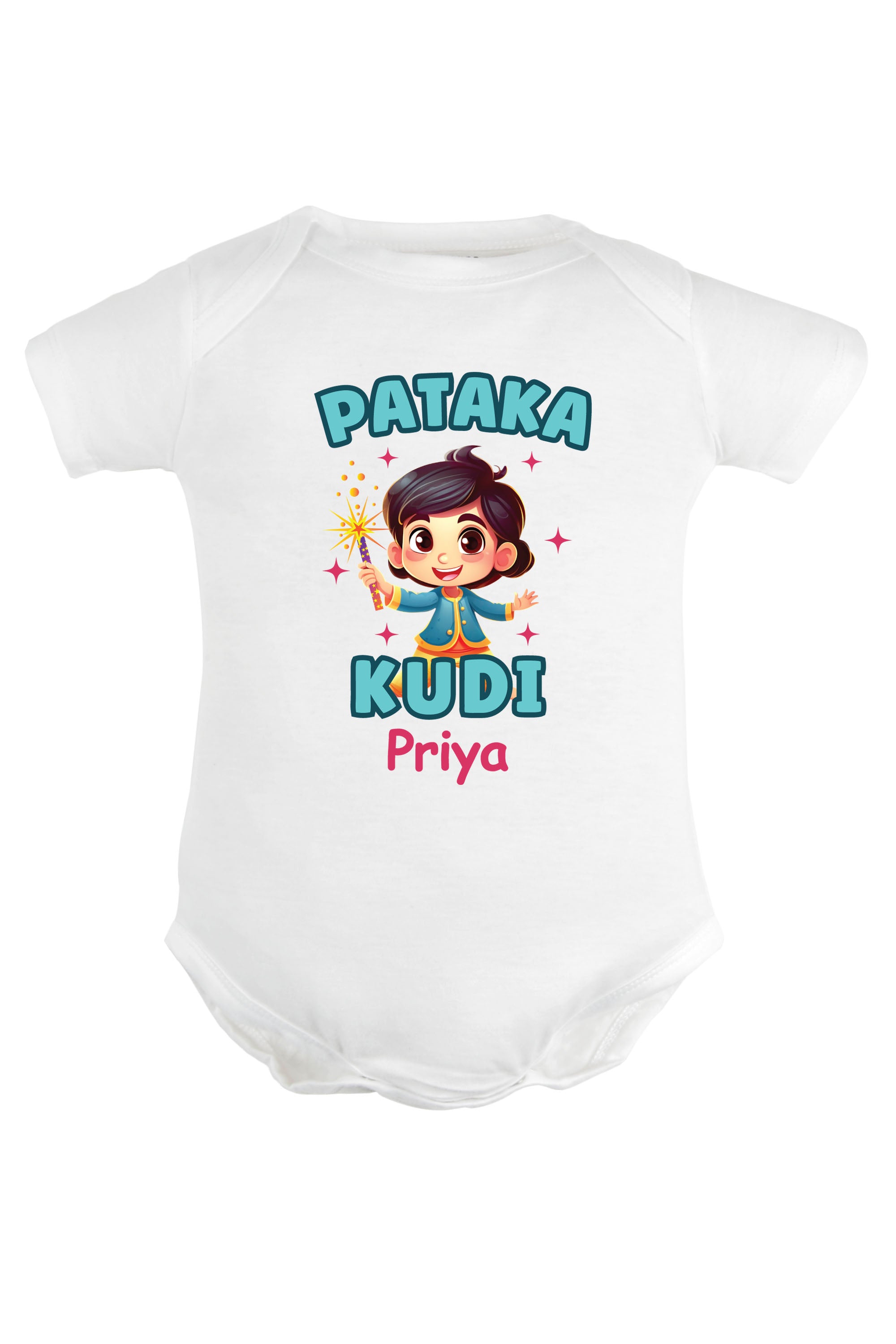 Pataka Kudi Baby Romper | Onesies w/ Custom Name