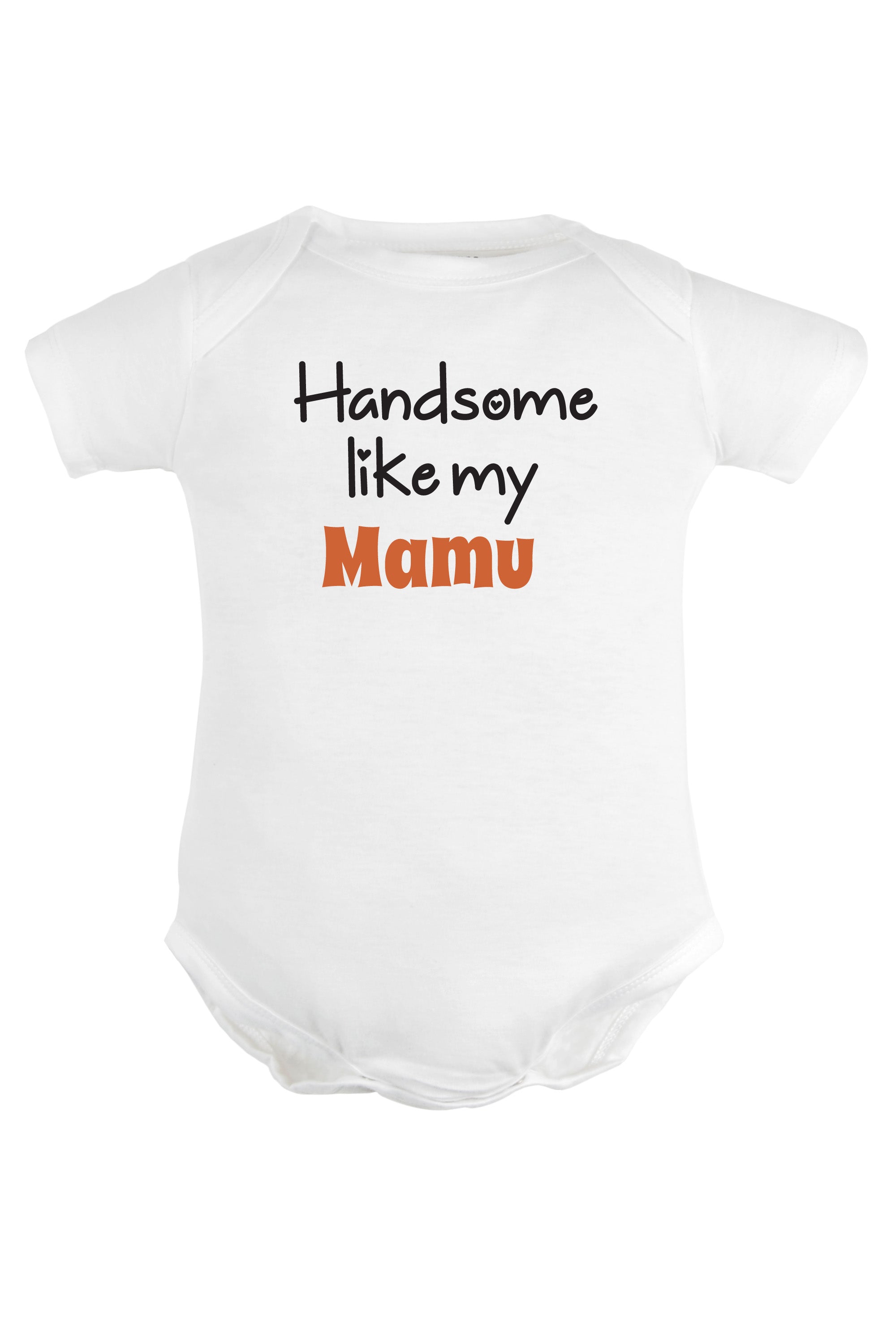 Handsome Like My Mamu Baby Romper | Onesies