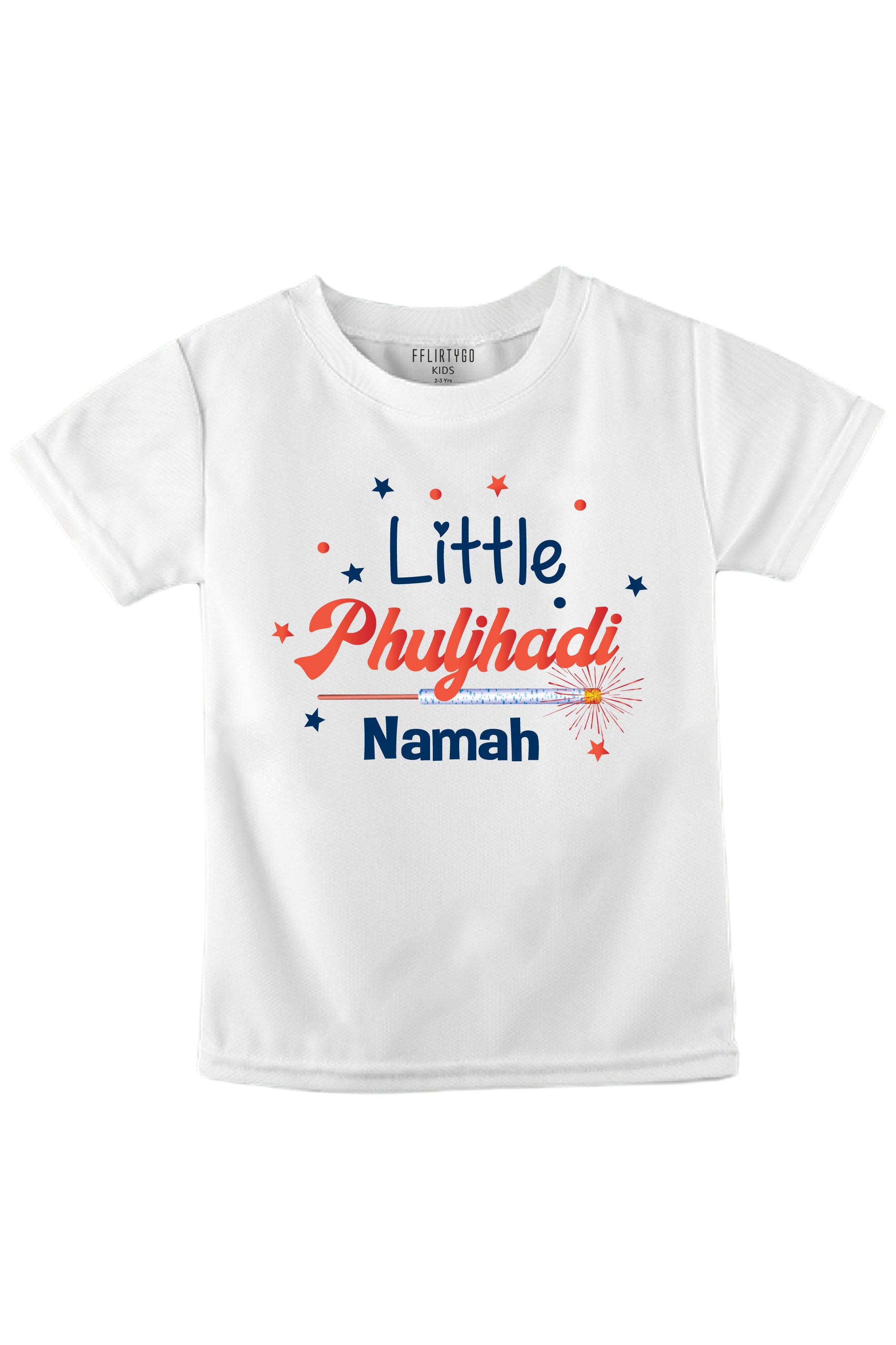 Little Phuljhadi Kids T Shirt w/ Custom Name