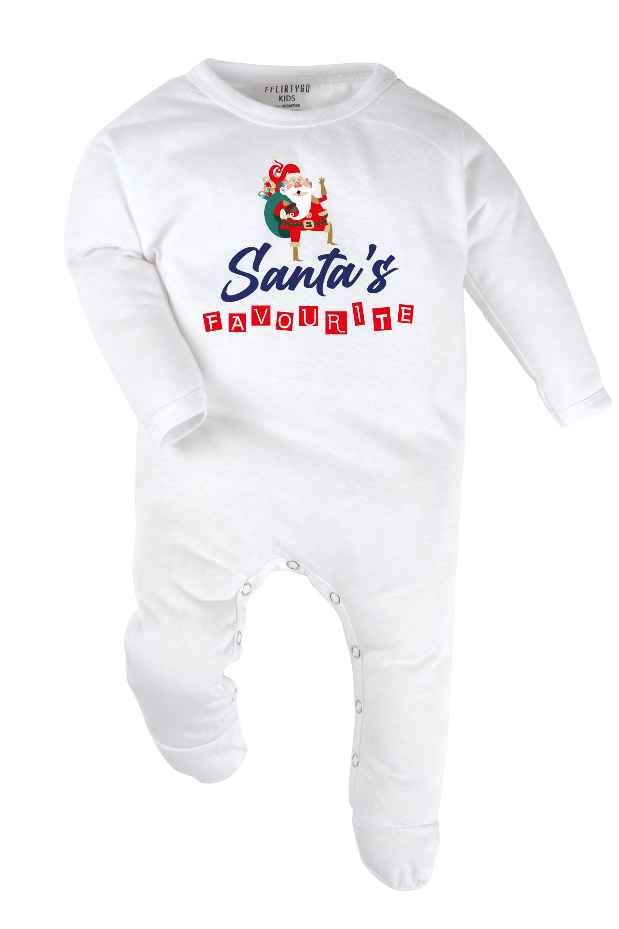 Santa's Favourite Baby Romper | Onesies