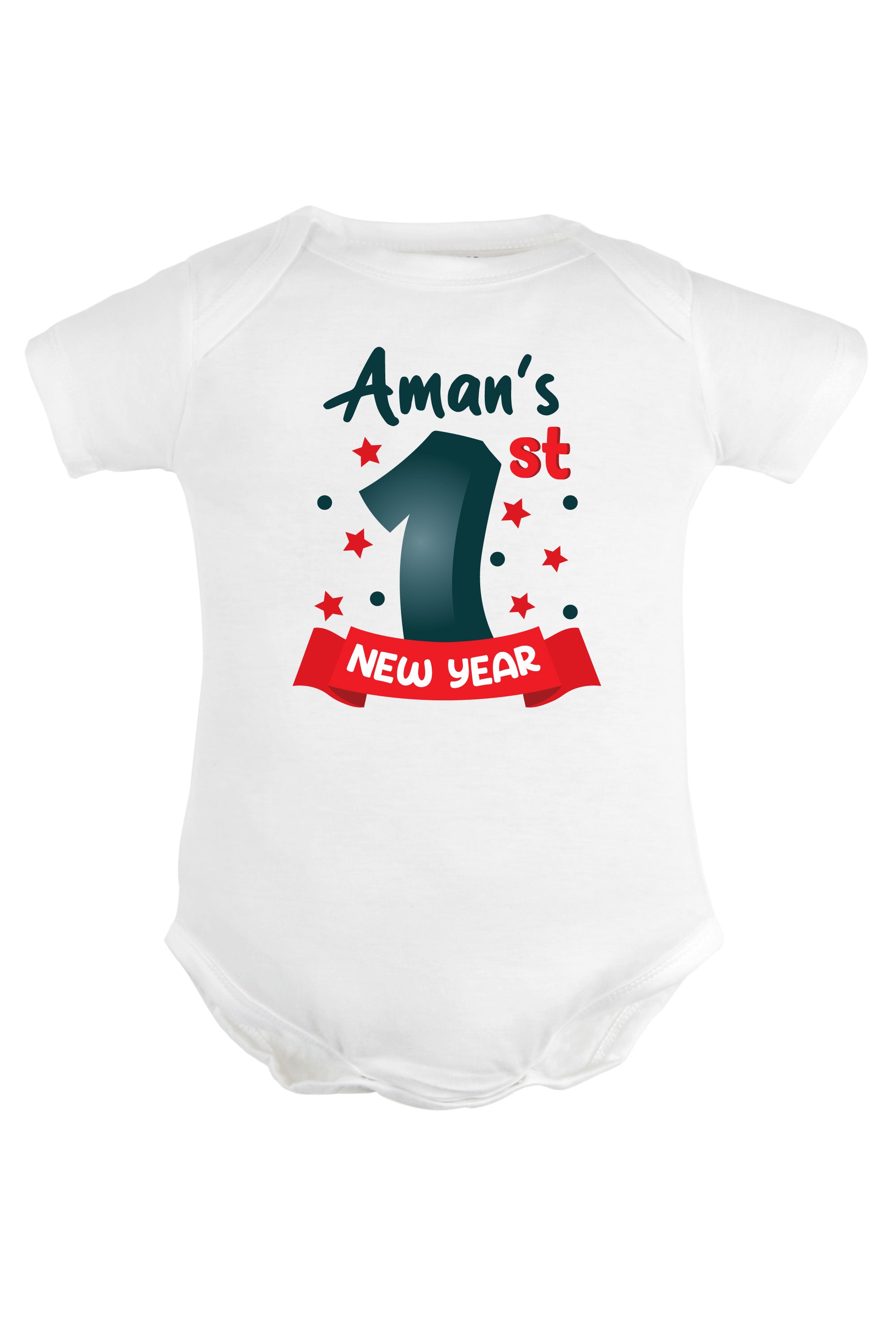 My 1st New Year Baby Romper | Onesies w/ Custom Name