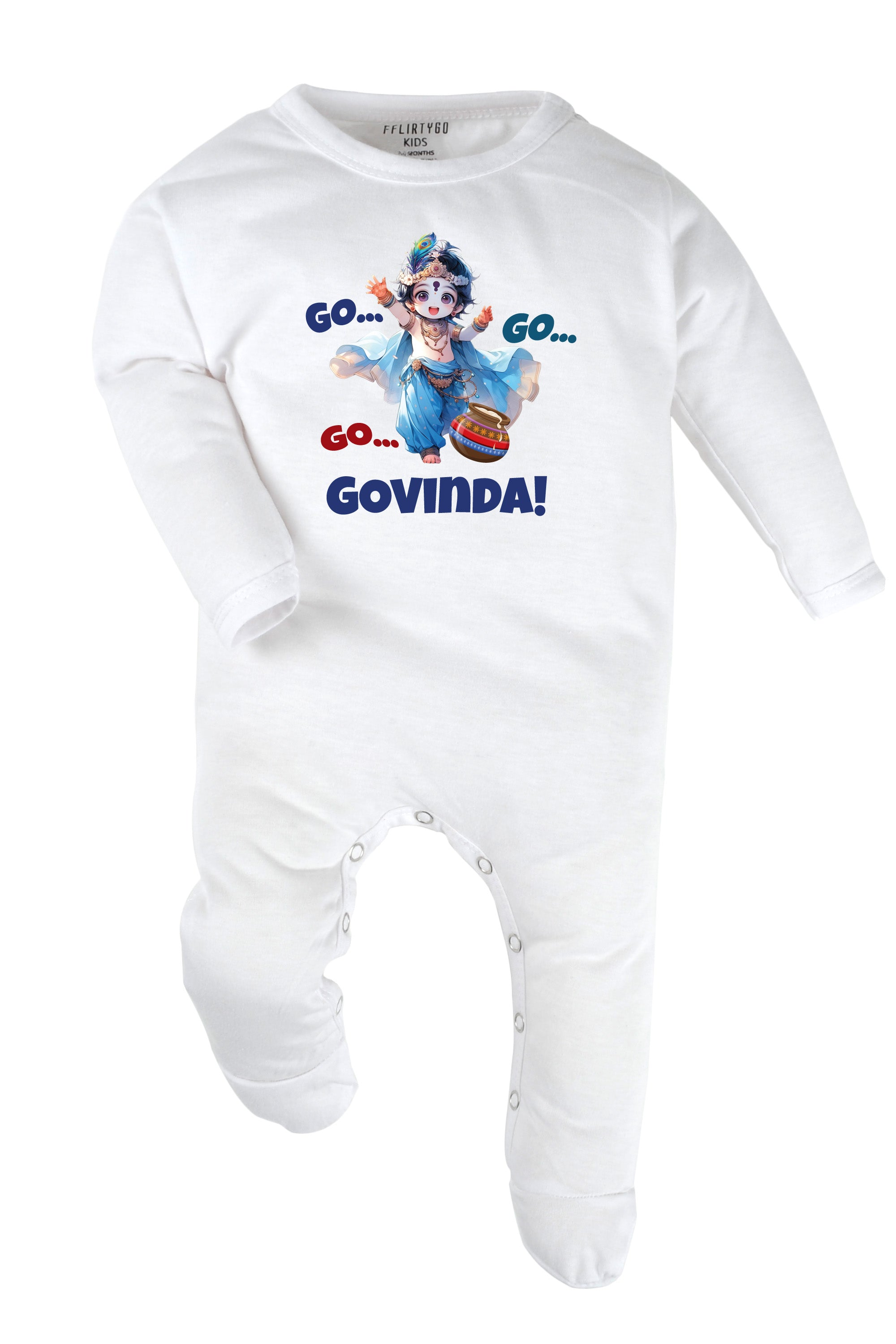 Go Go Go Govinda Baby Romper | Onesies