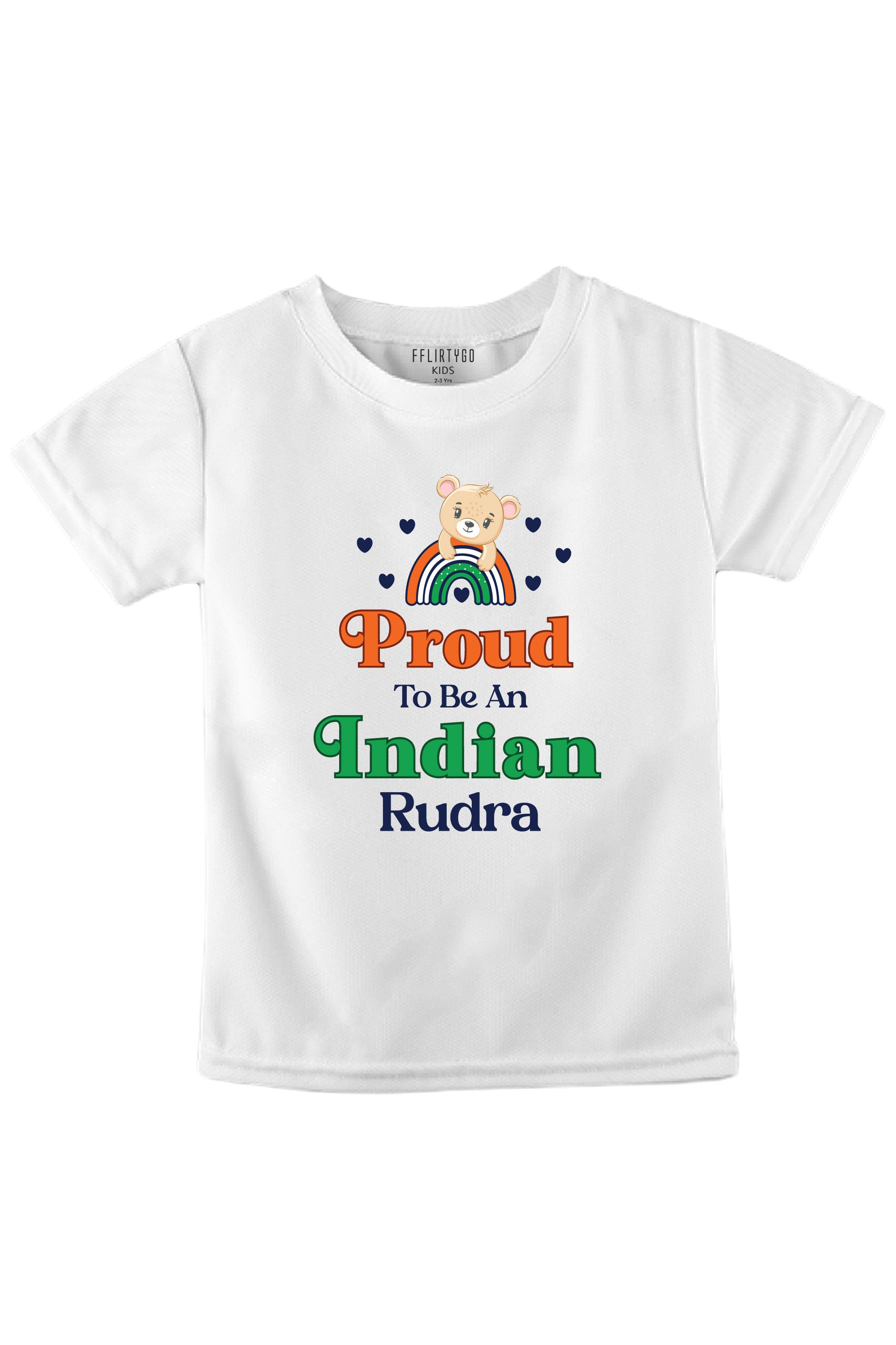 Proud To Be An Indian Kids T Shirt w/ Custom Name