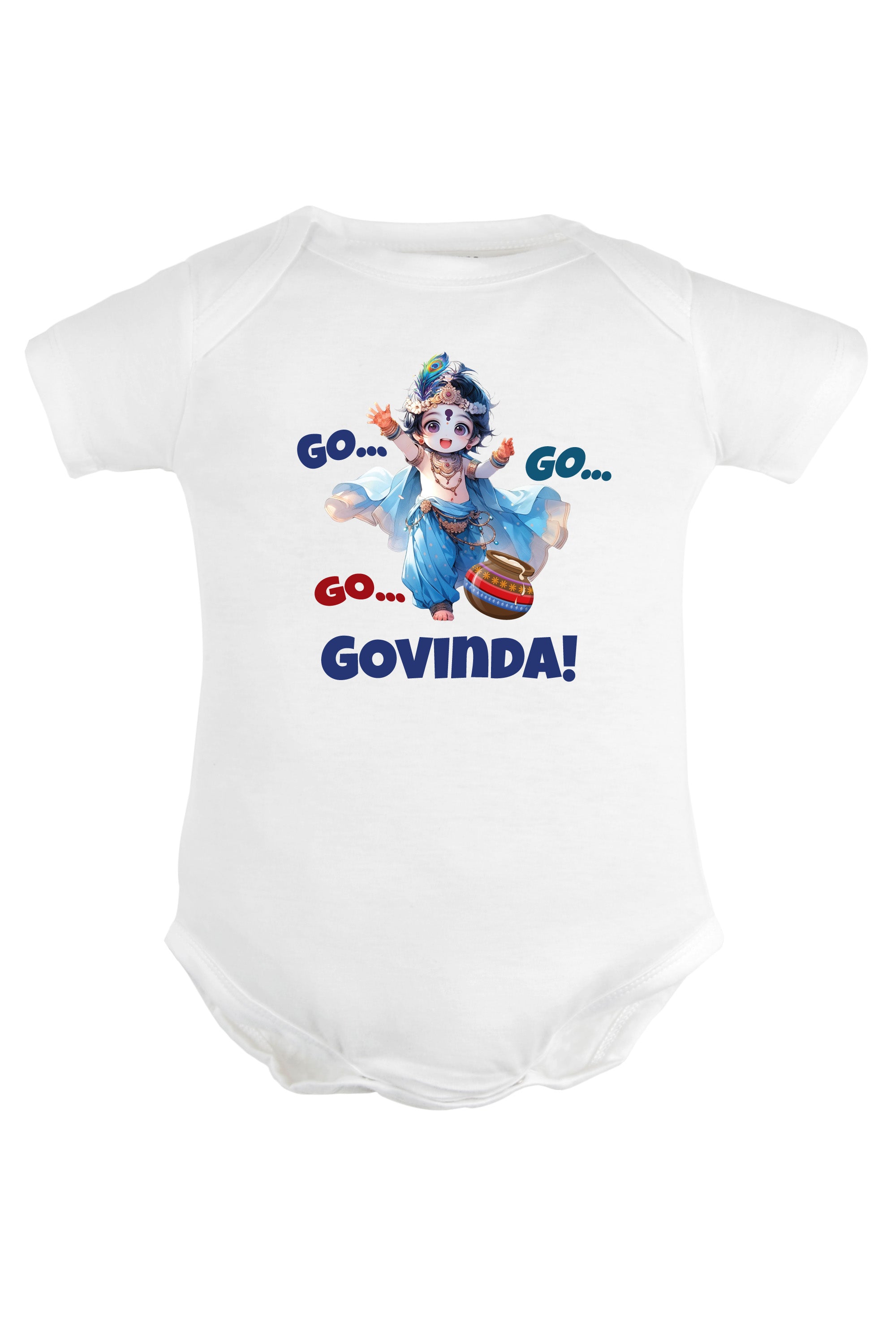 Go Go Go Govinda Baby Romper | Onesies