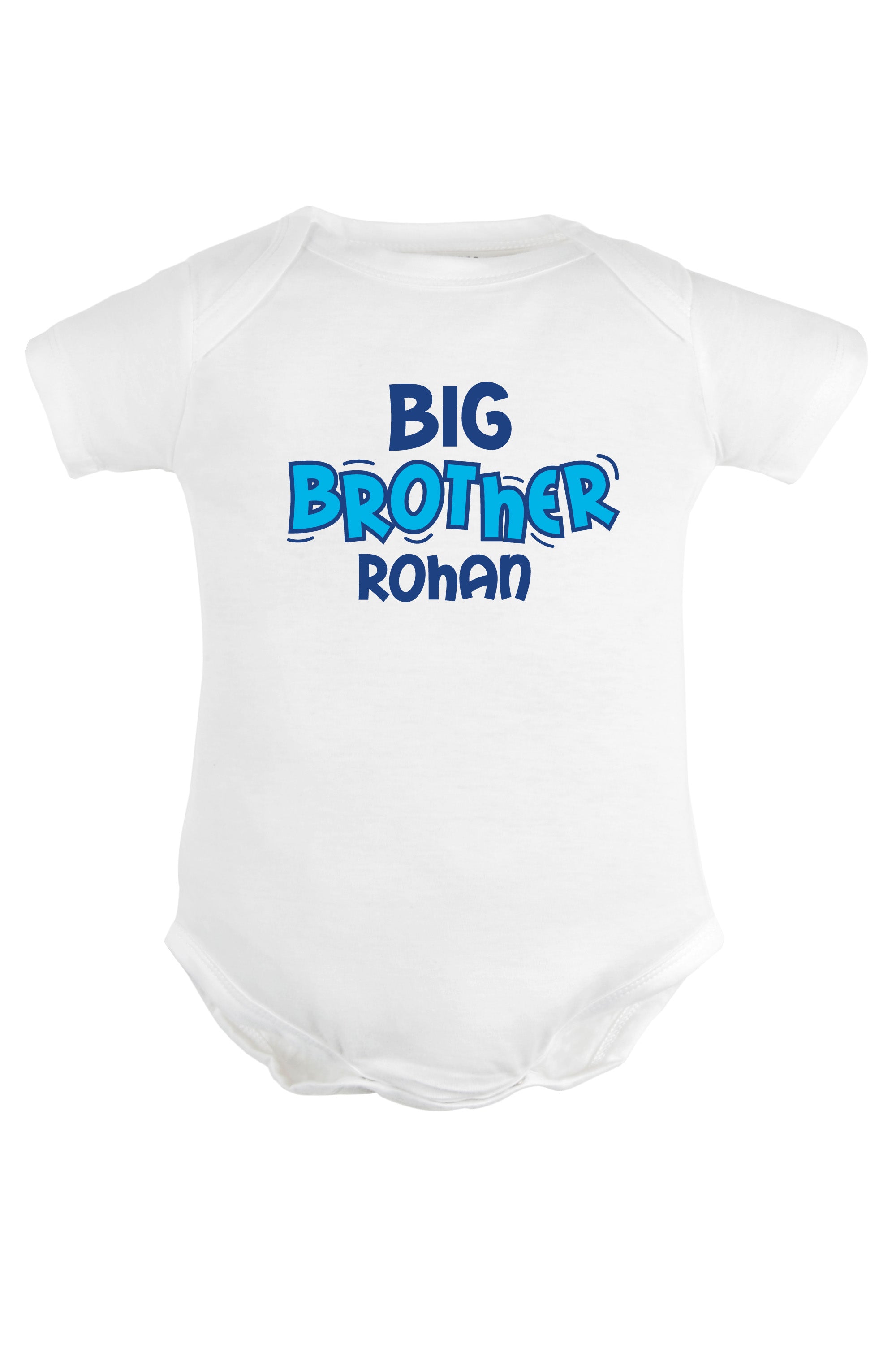 Big Brother Baby Romper | Onesies w/ Custom Name