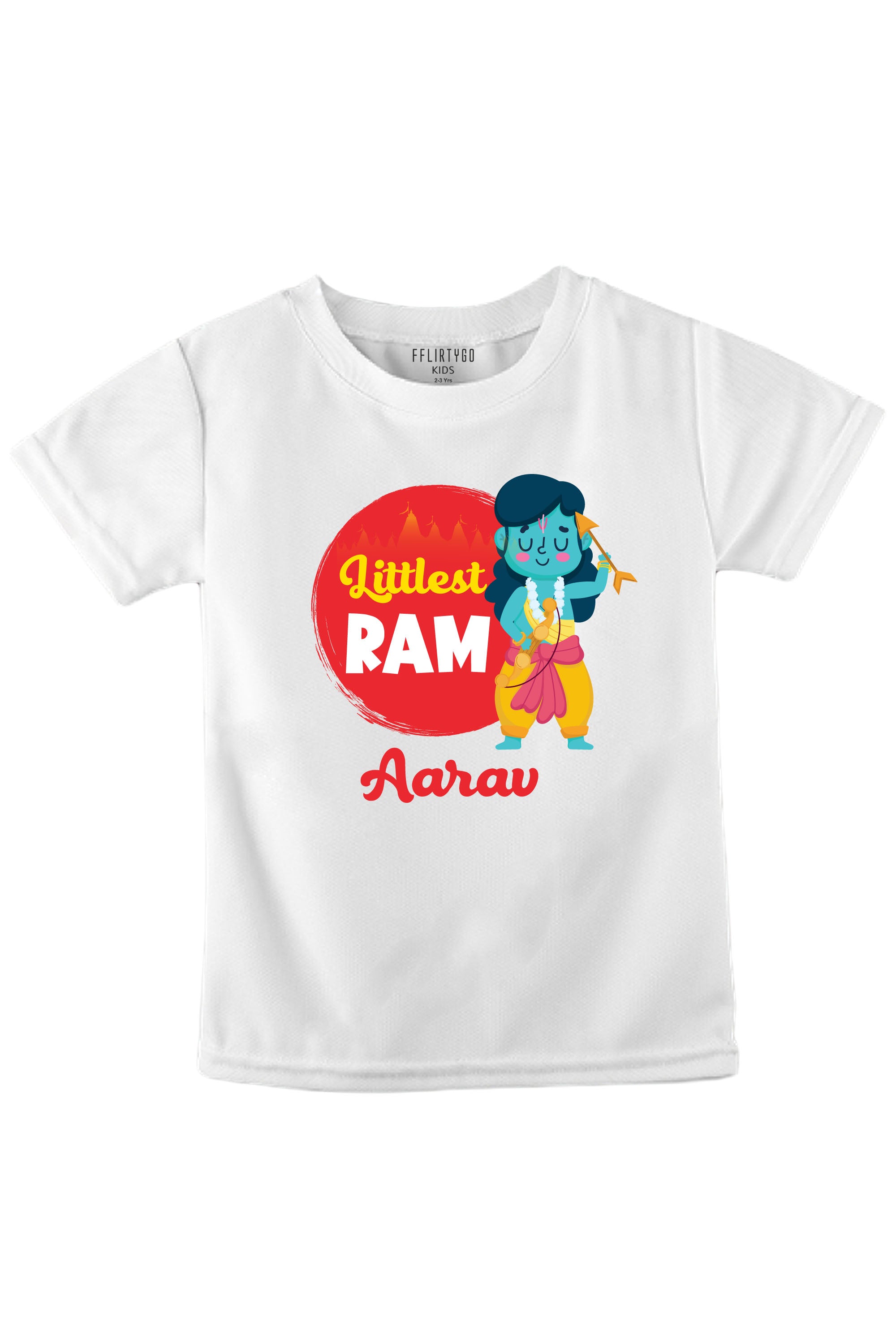 Littlest Ram Kids T Shirt w/ Custom Name