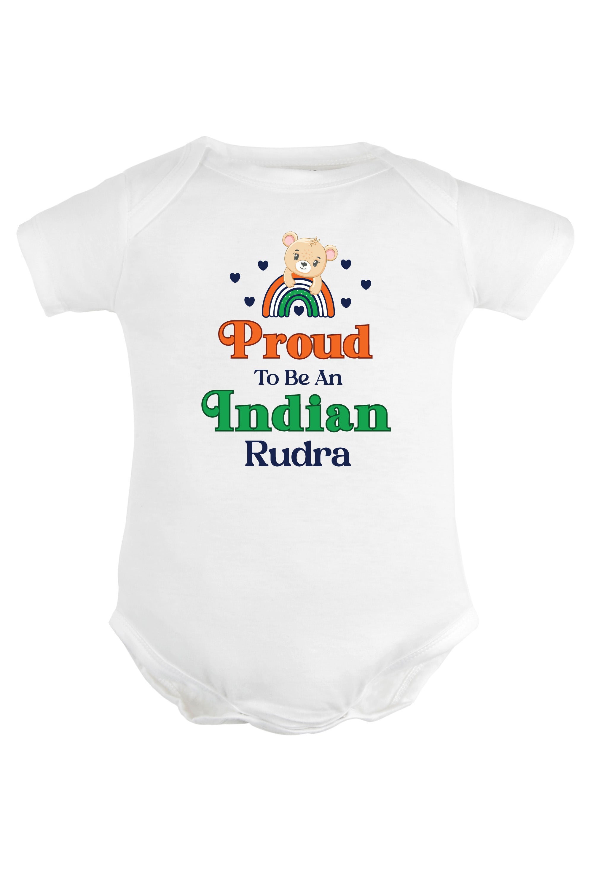 Proud To Be An Indian Baby Romper | Onesies w/ Custom Name