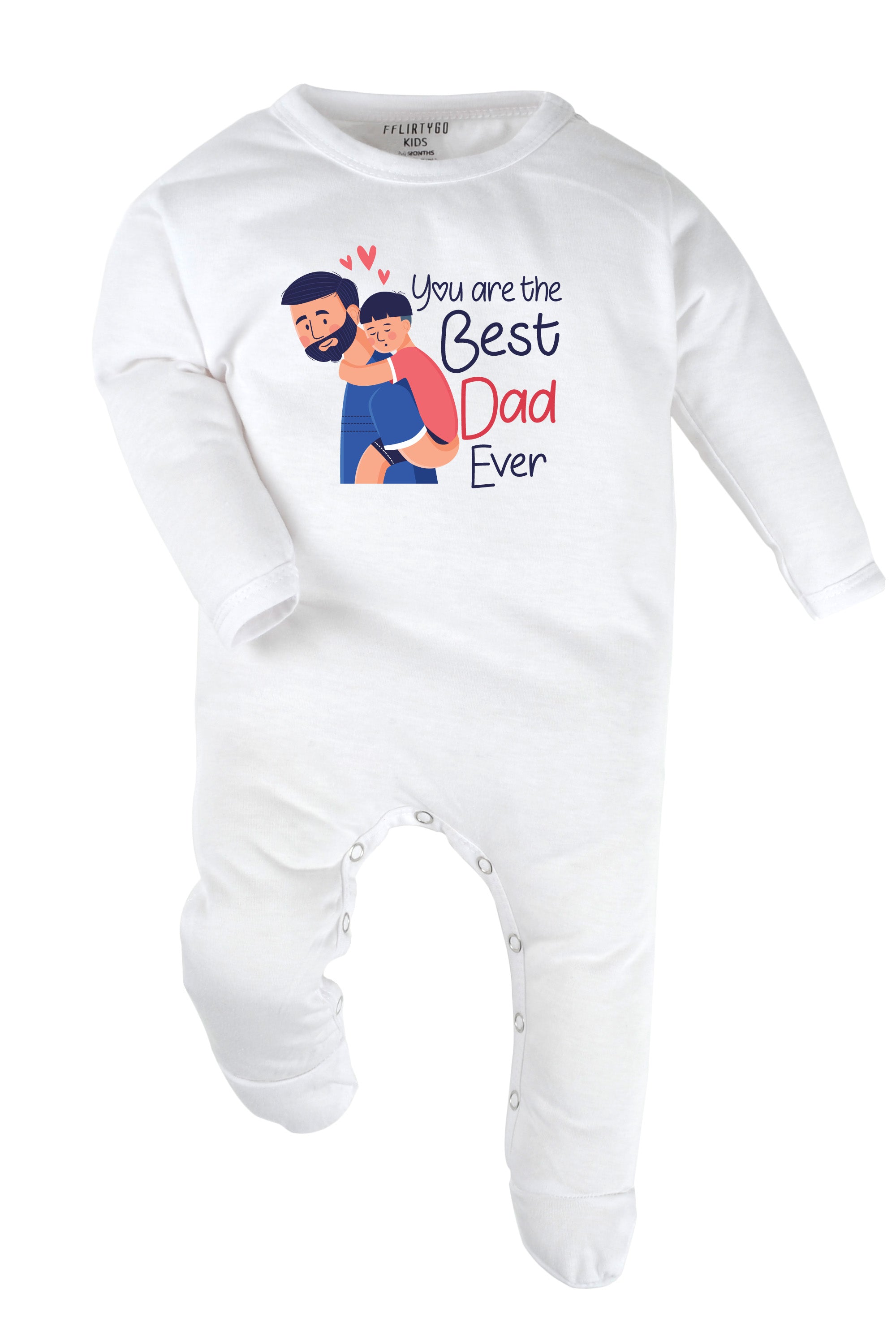 You Are the Best Dad Ever (Boy) Baby Romper | Onesies