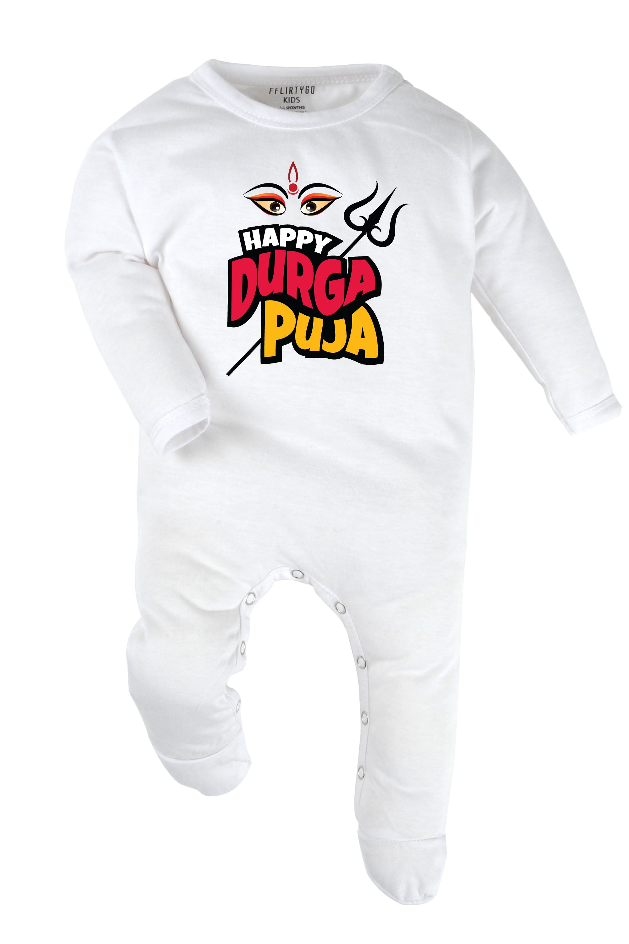 Happy Durga Puja  Baby Romper | Onesies