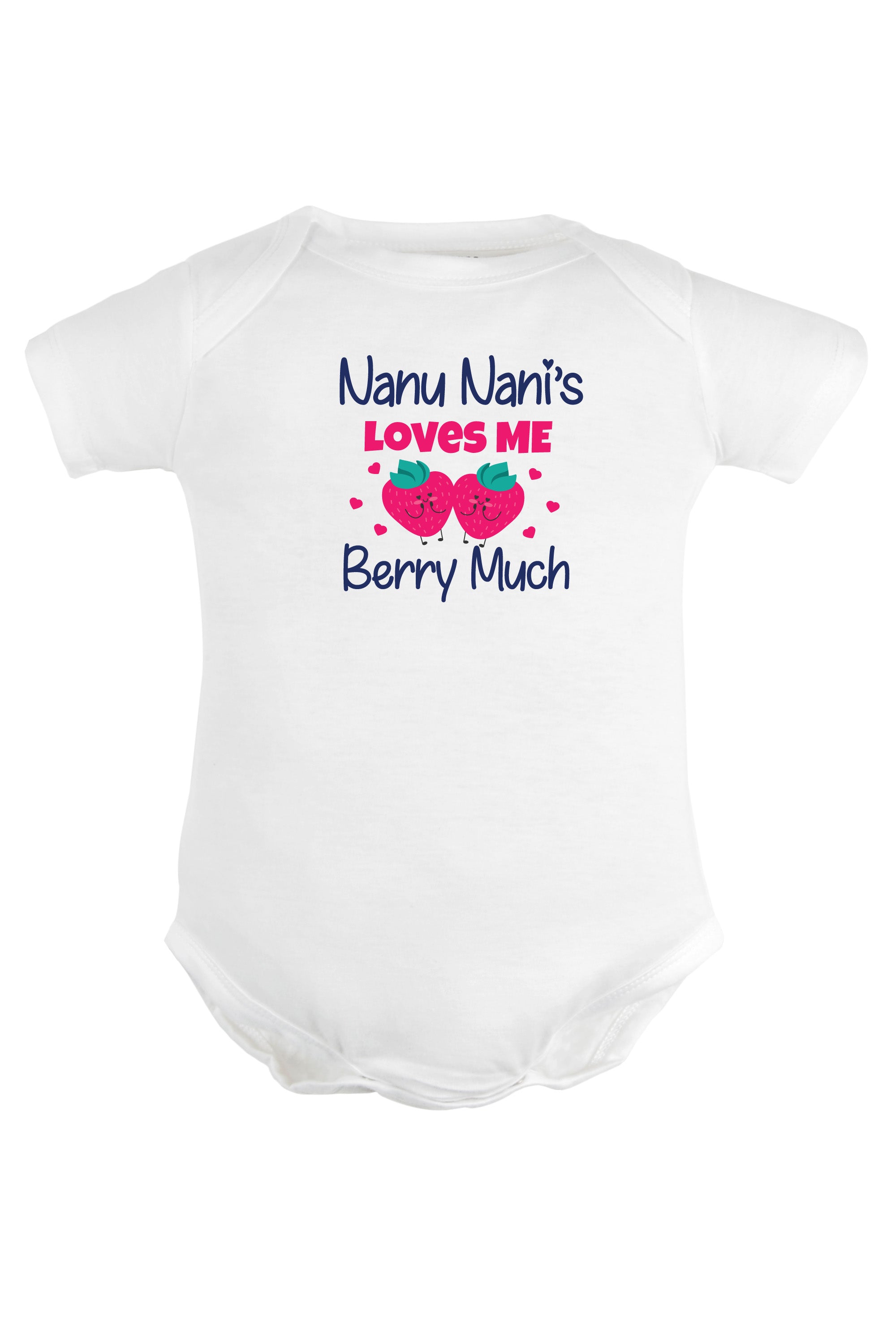 Nanu Nani Love Me Berry Much Baby Romper | Onesies