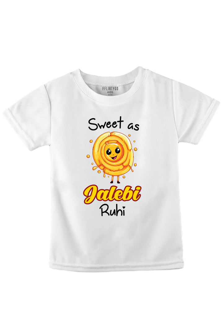 Sweet As Jalebi Kids T Shirt w/ Custom Name