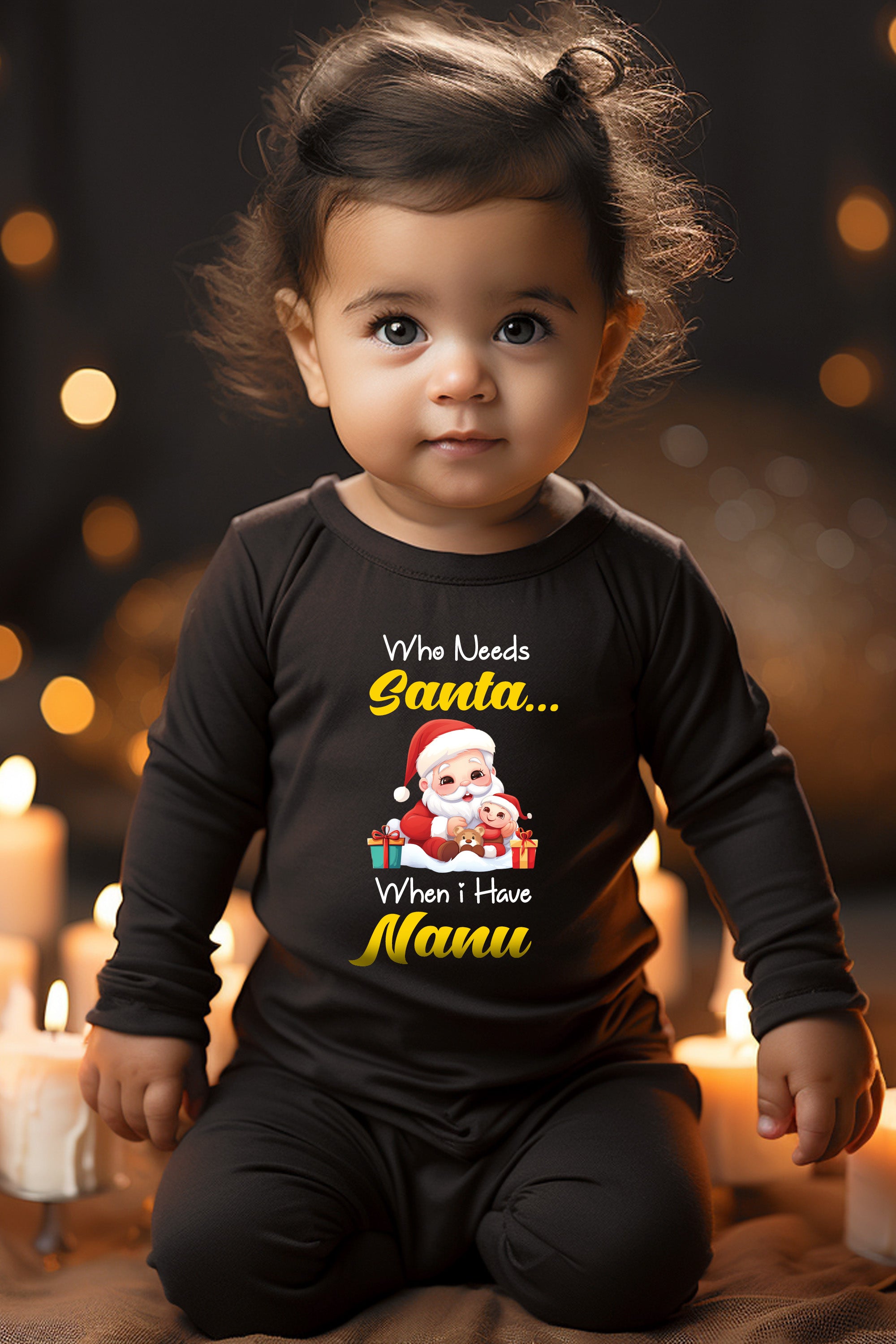 Who needs Santa When I have Nanu Baby Romper | Onesies