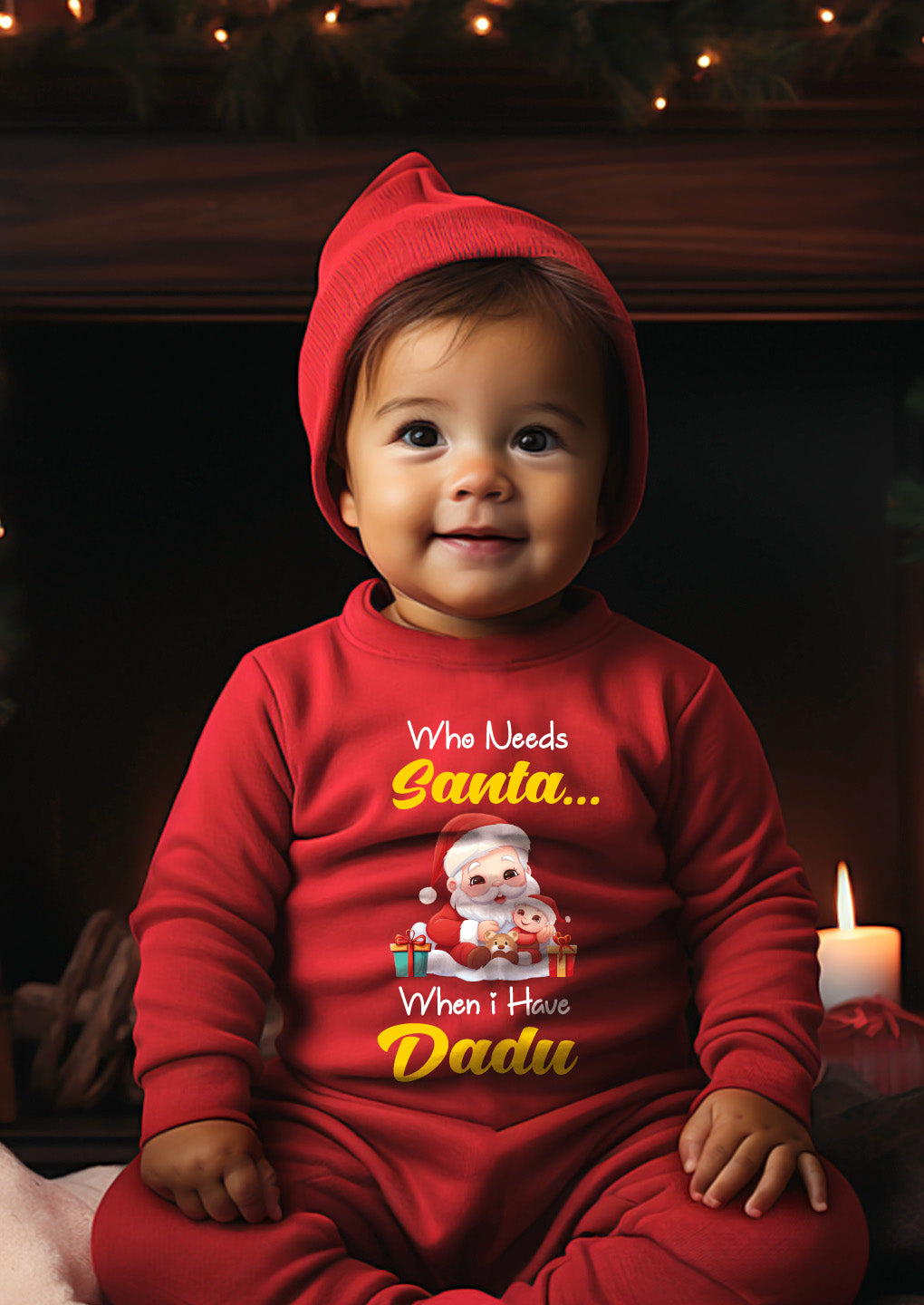 Who needs Santa When I have Dadu Baby Romper | Onesies