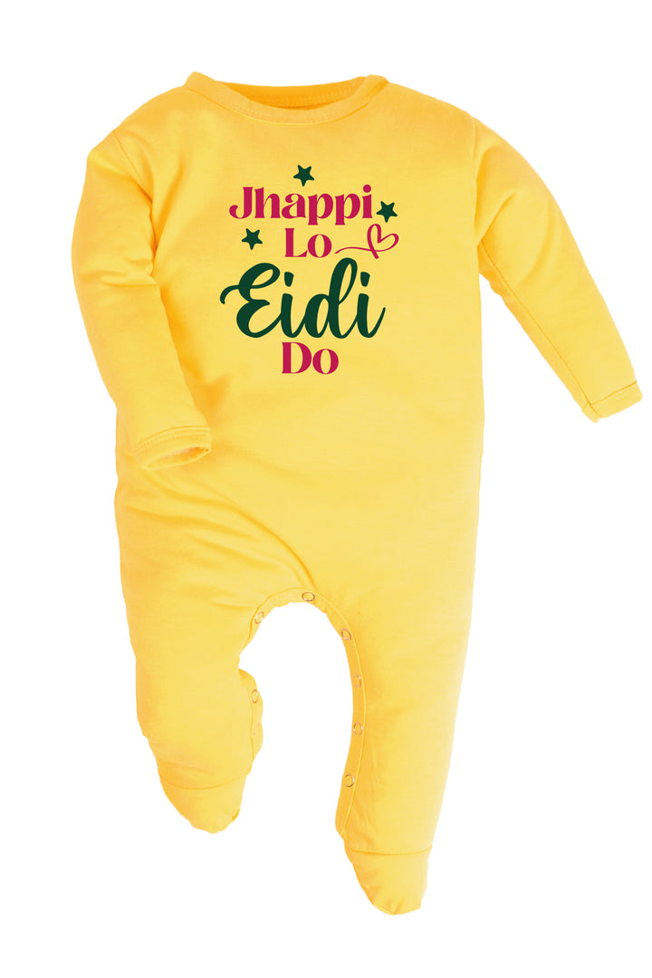 Jhappi Lo Eidi Do Baby Romper | Onesies