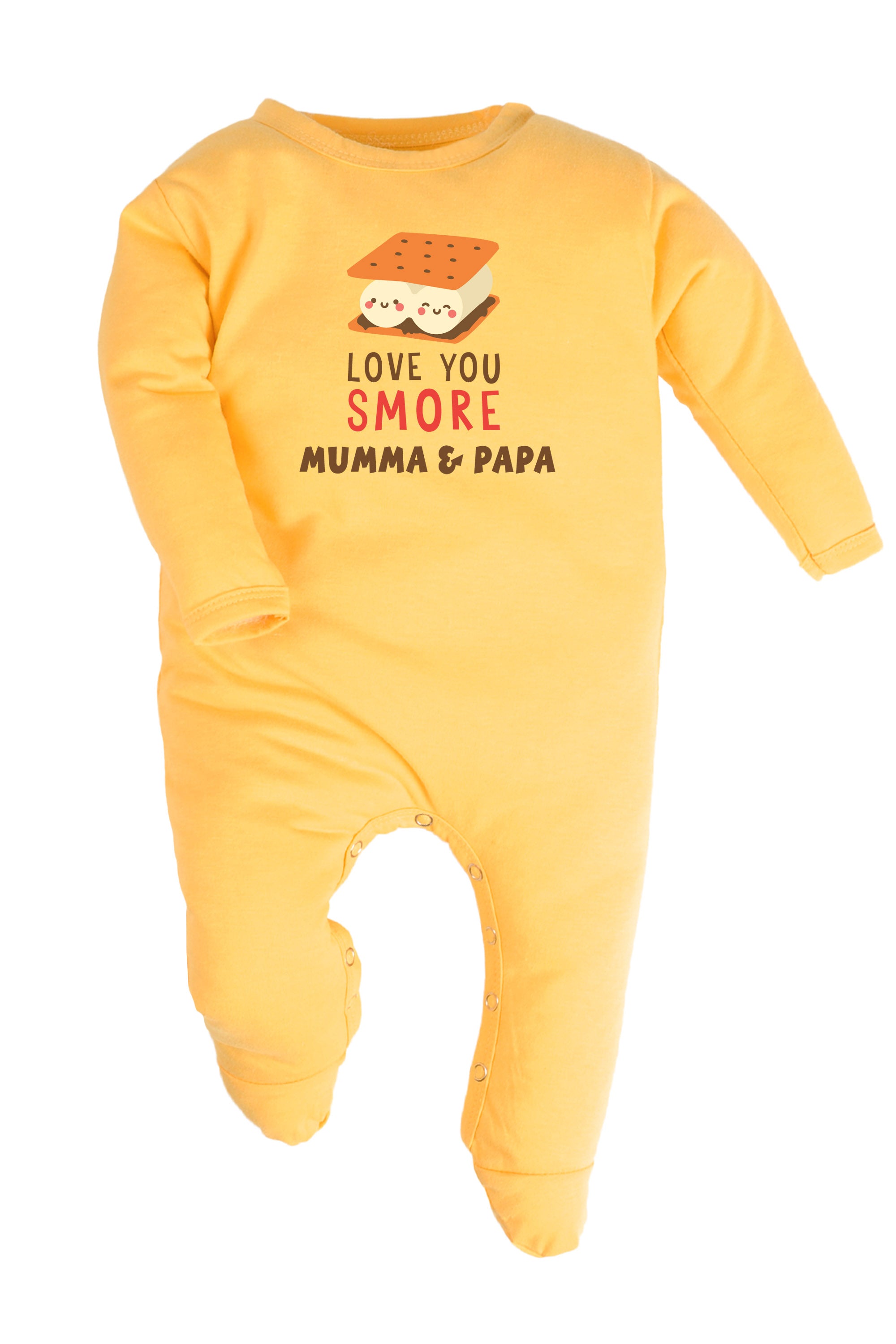 Love You Smore Mumma & Papa Baby Romper | Onesies